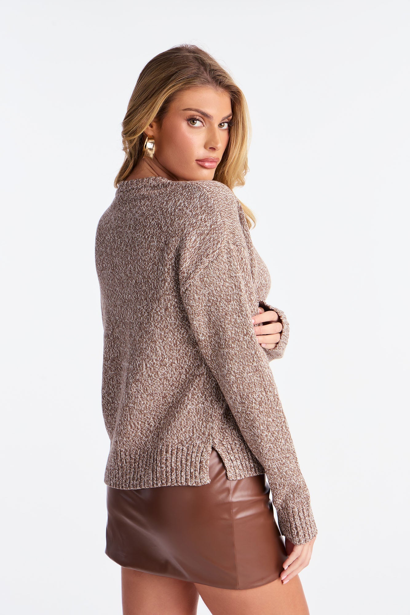 His Favorite Sweater - Taupe