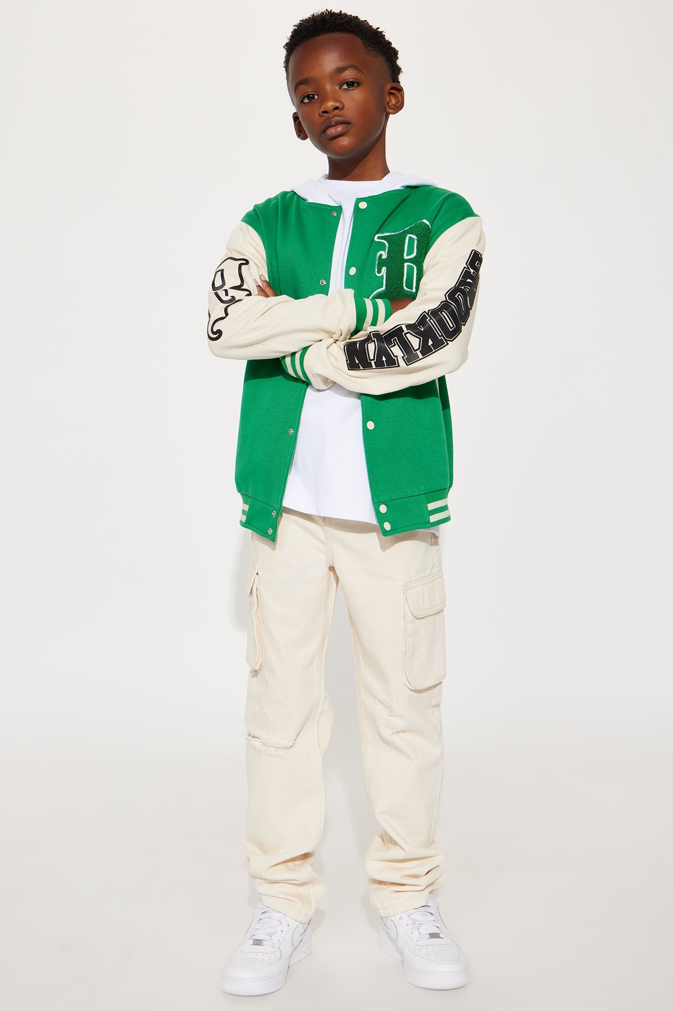 Mini Brooklyn Fleece Jacket - Green