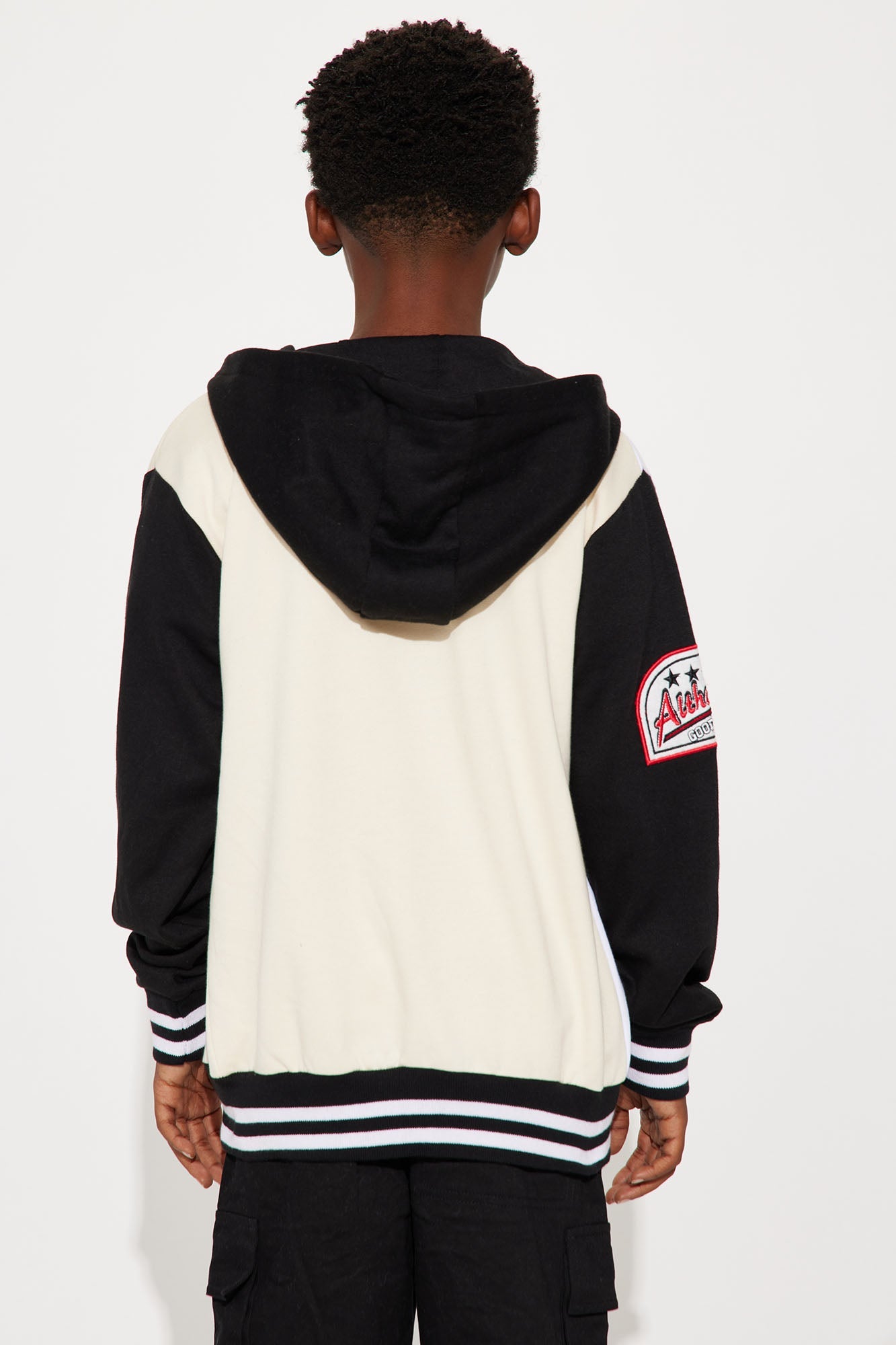 Mini Freedom 95 Fleece Jacket - Black/White