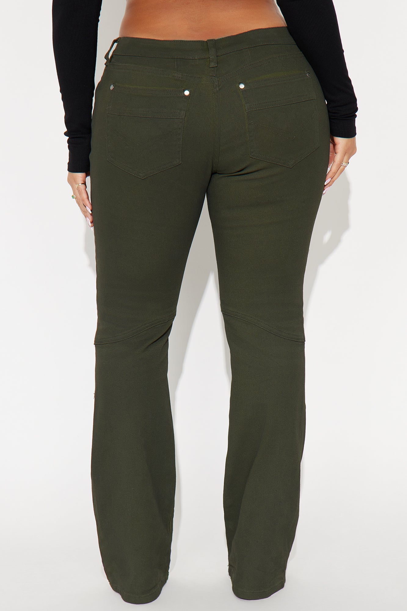 Headed West Straight Leg Pant - Dark Olive
