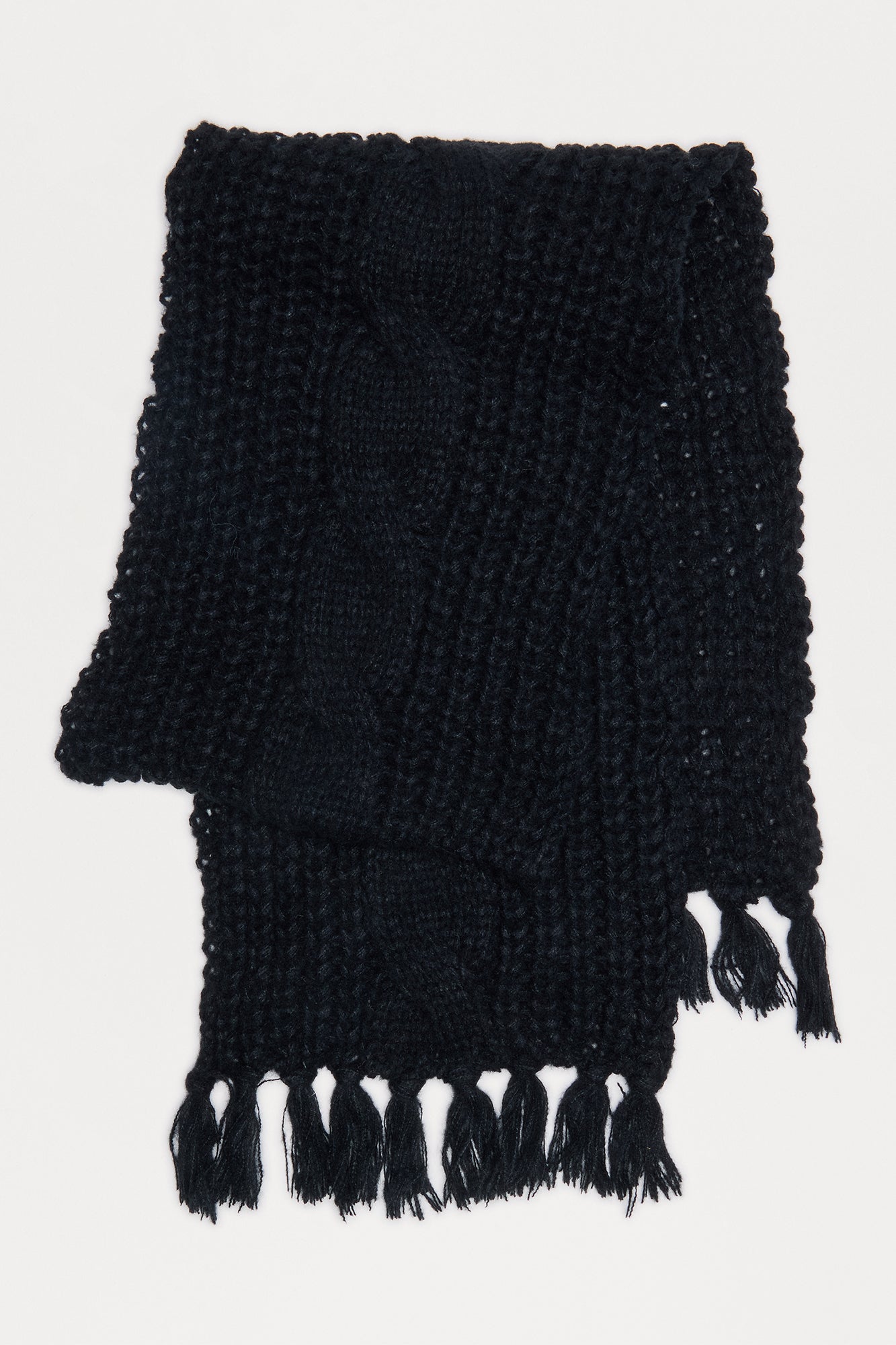 Mini Chasing Winter Vibes Scarf - Black