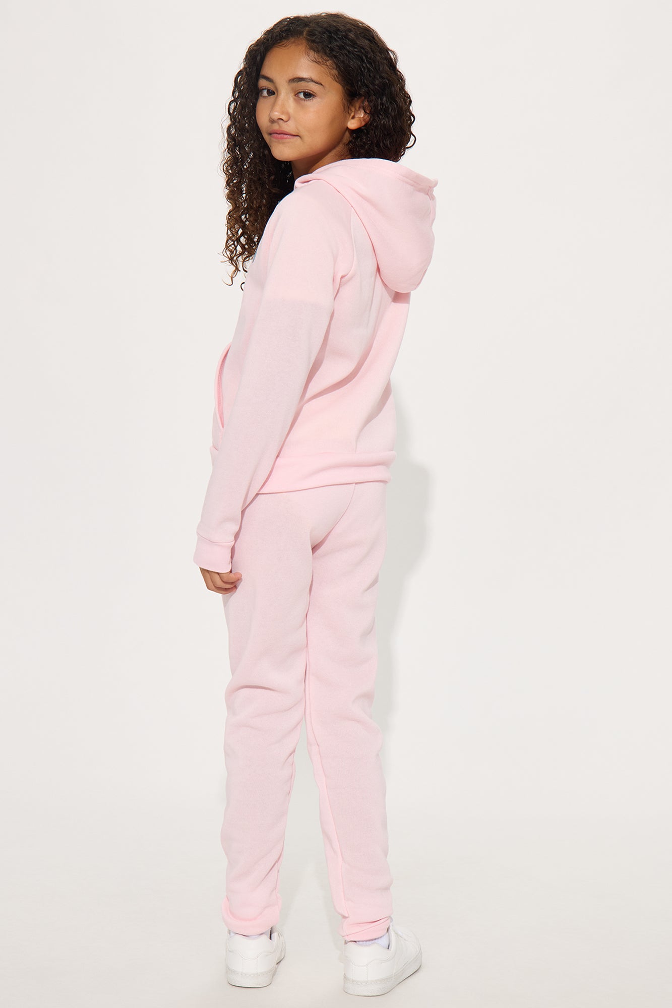 Mini Find Your Freedom 3 Piece Jogger Pant Set - Pink/combo