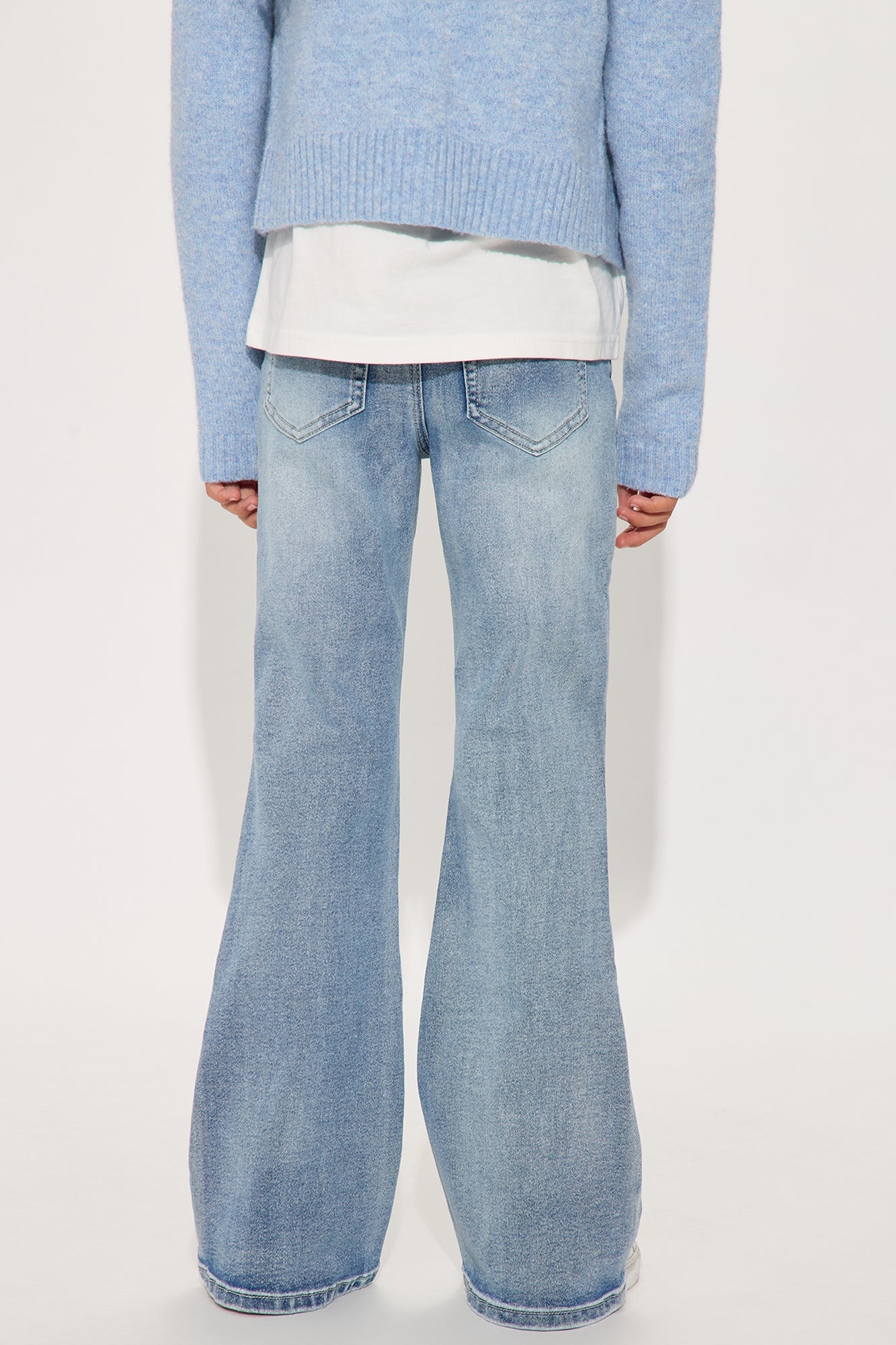 Mini Big Dreams Flare Jeans - Vintage Blue Wash