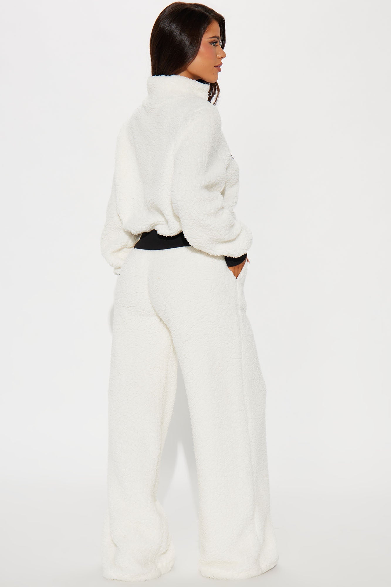 Eternal Star Sherpa Pant Set - Ivory