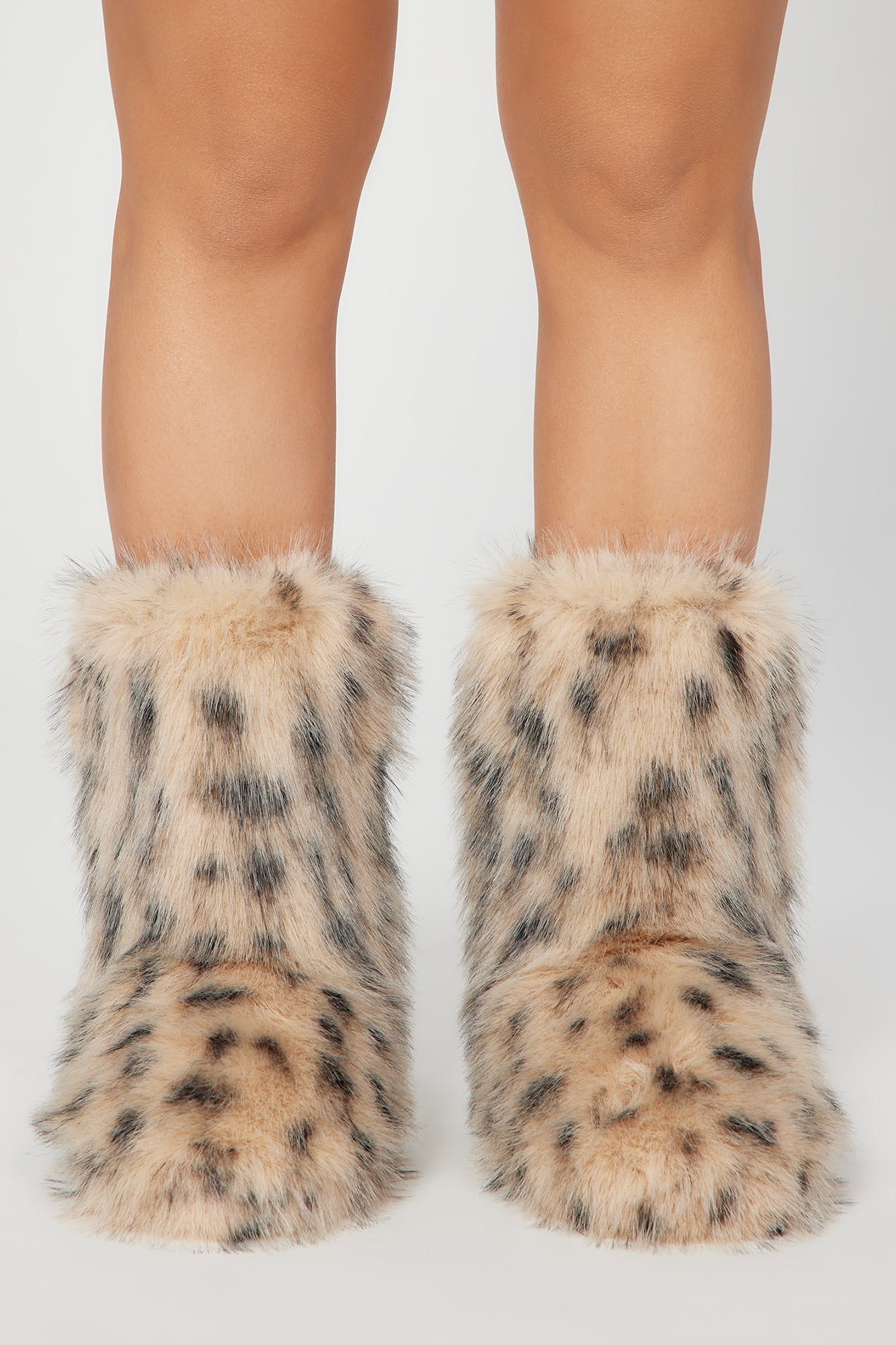 Belongs To Me Flat Boots - Leopard
