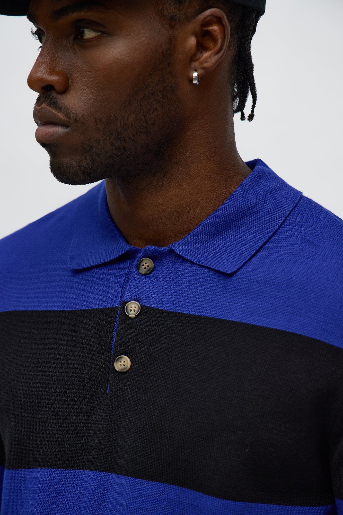 The Sam Polo Sweater - Black/combo