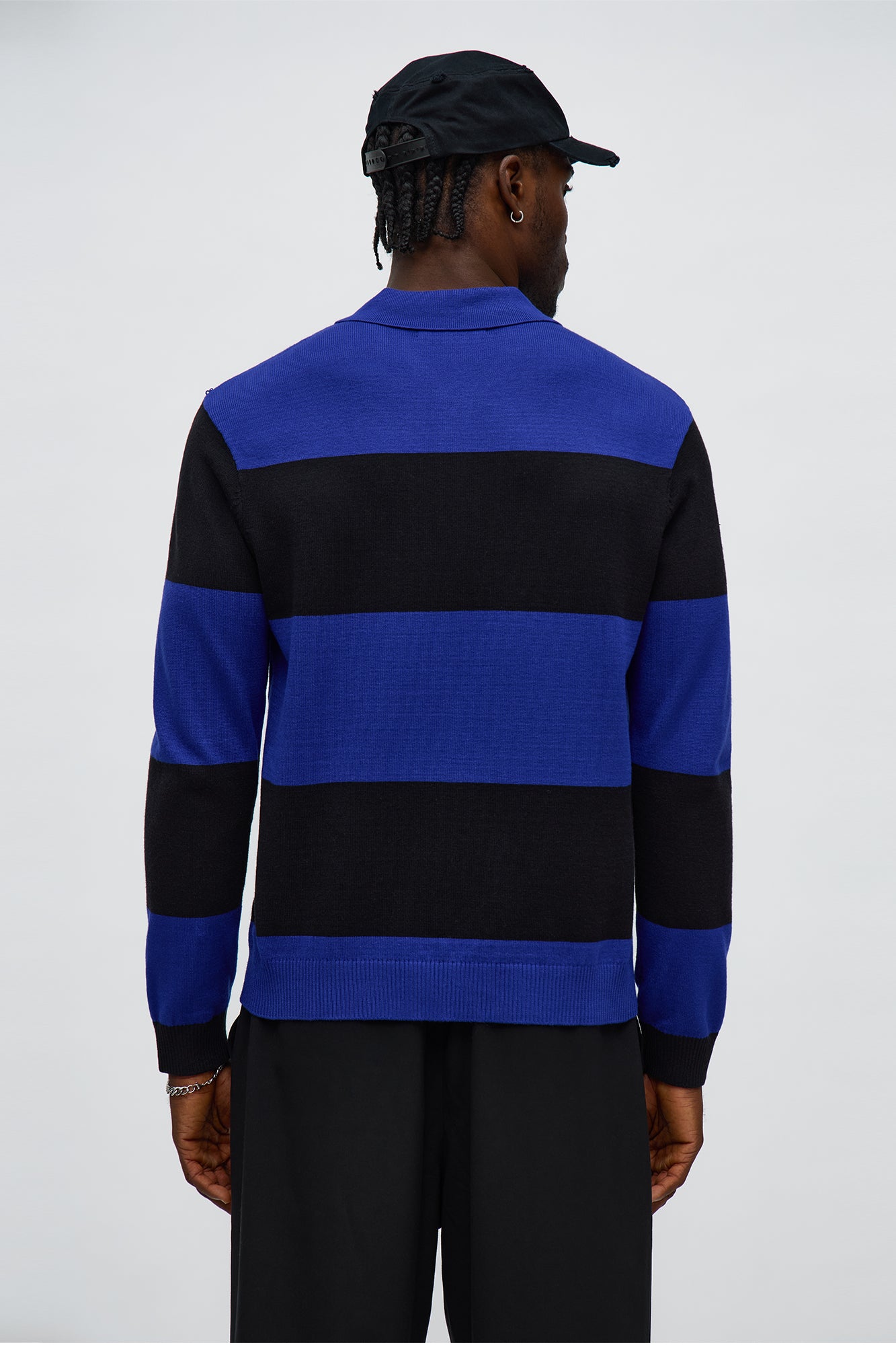 The Sam Polo Sweater - Black/combo