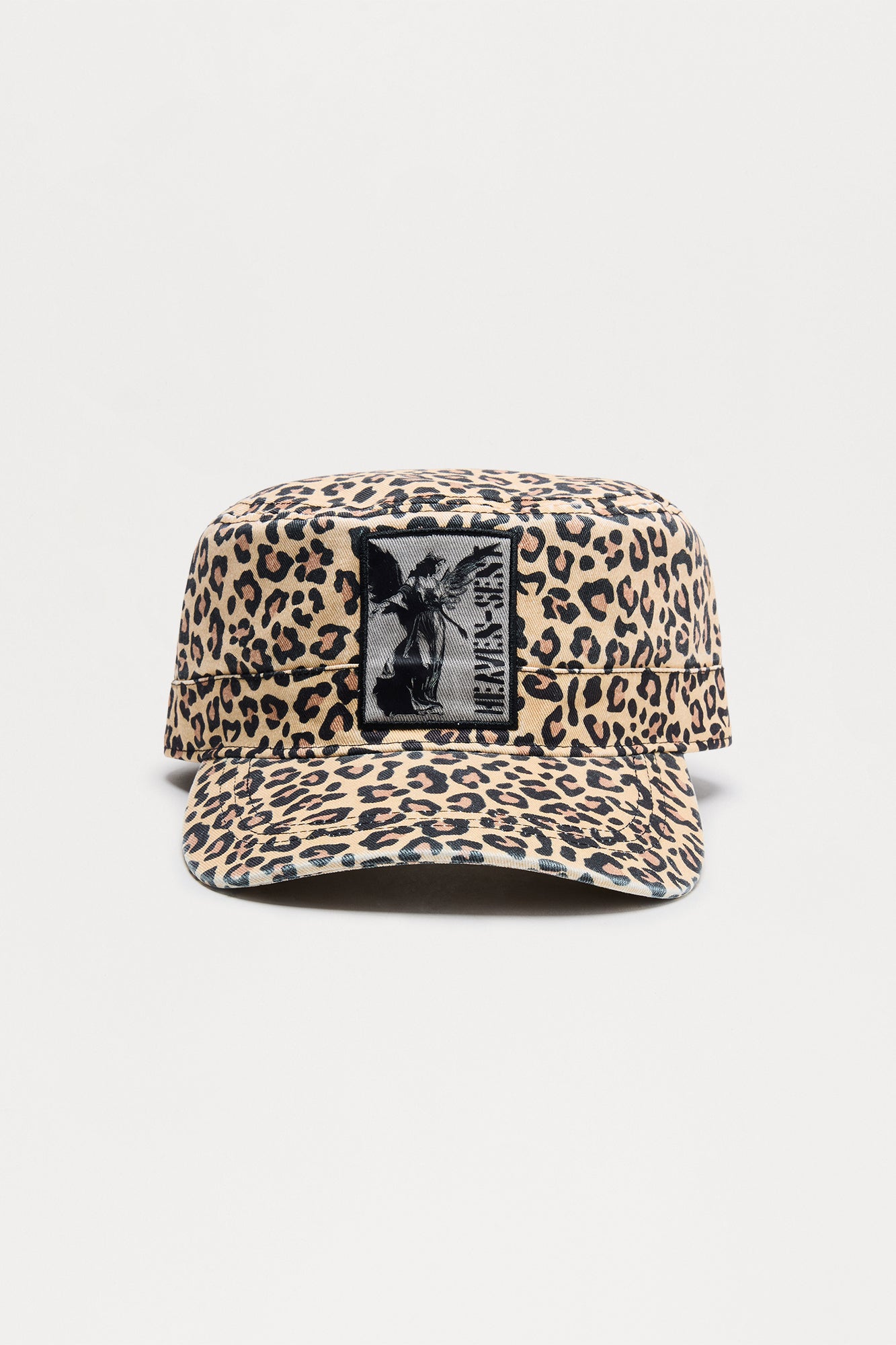 Leopard print Twill Patch Cadet Hat - Multi Color