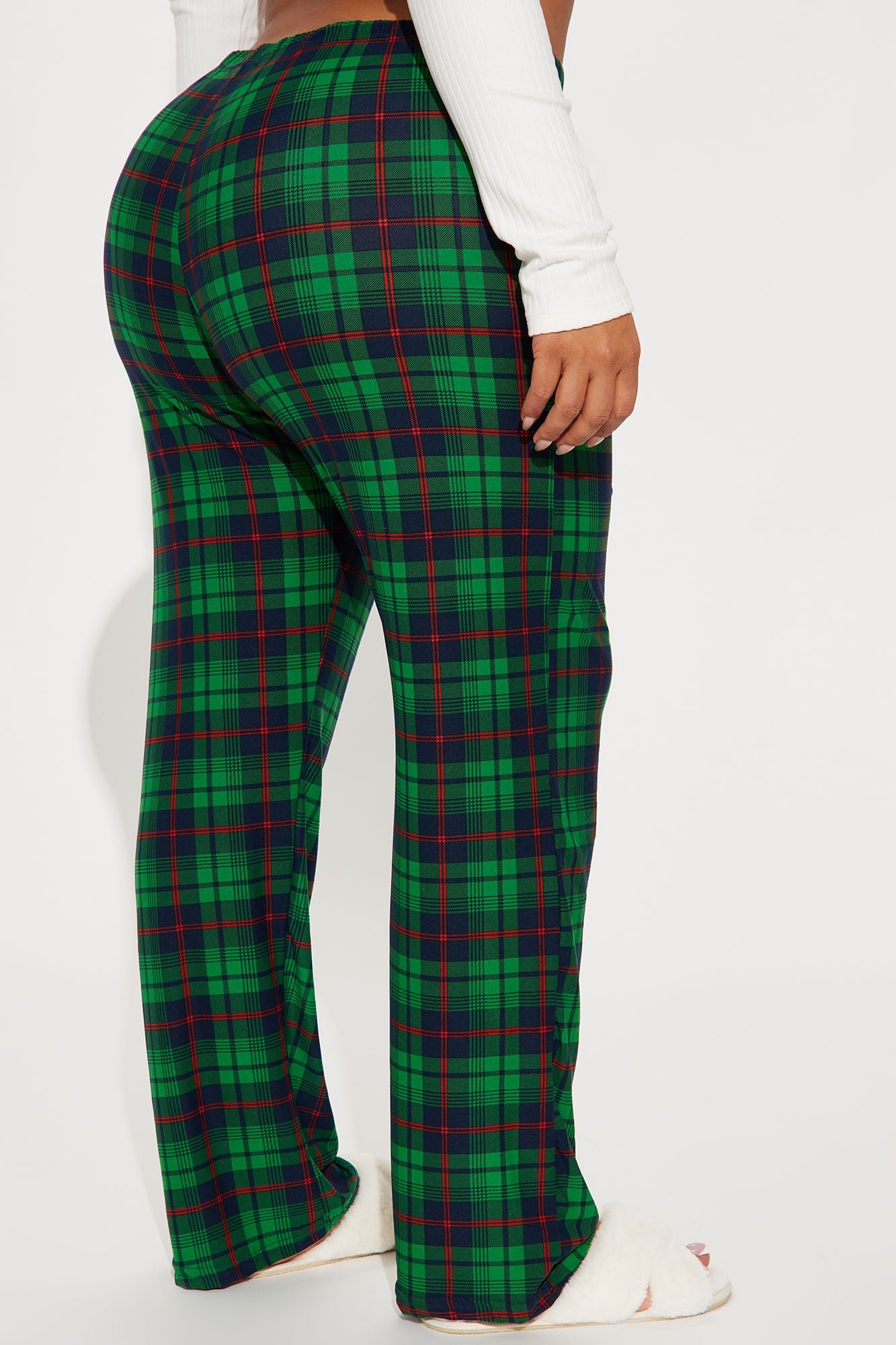 Fa La La PJ Pant - Green/combo