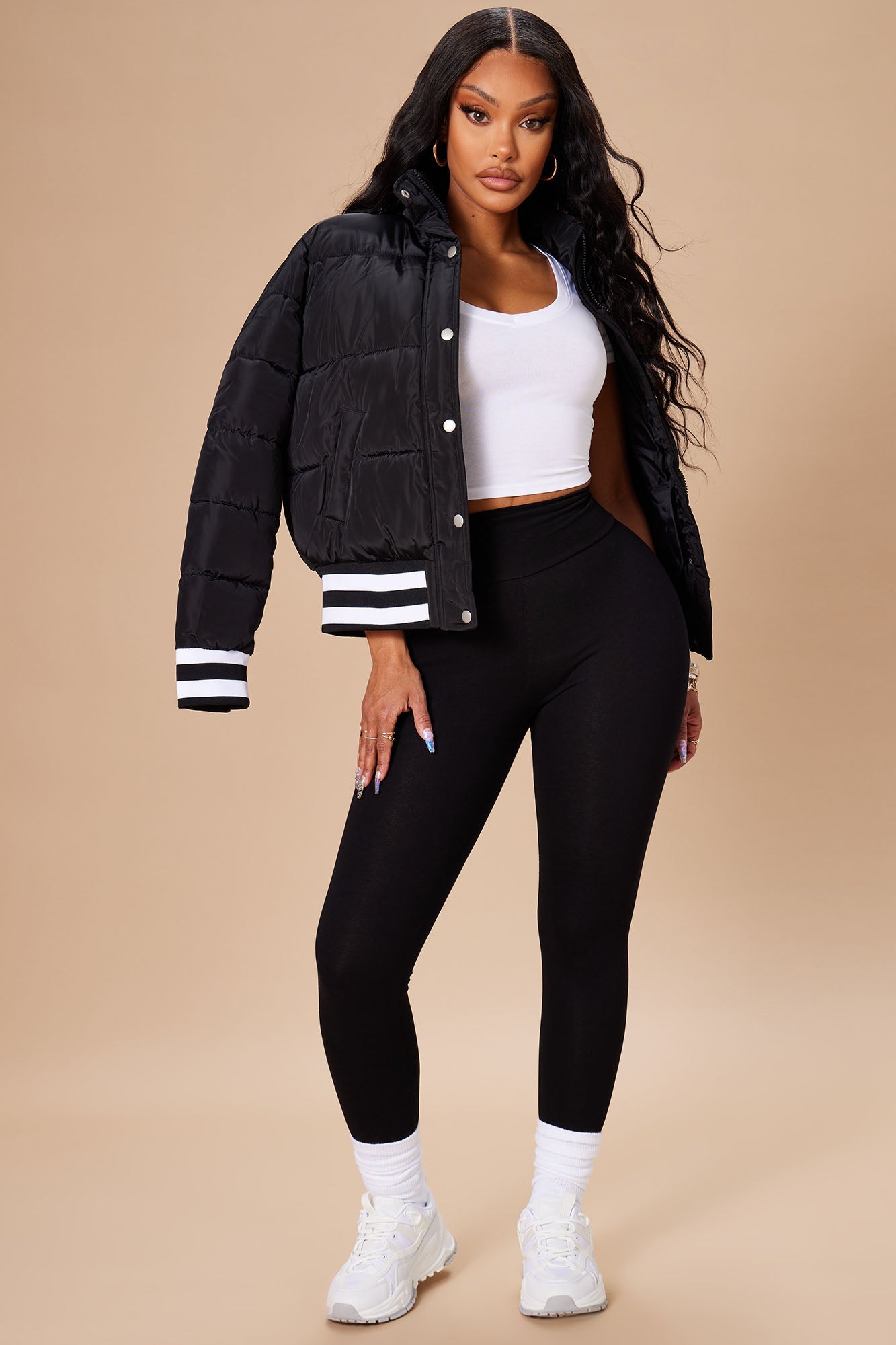 Running Around High Rise Legging - Black