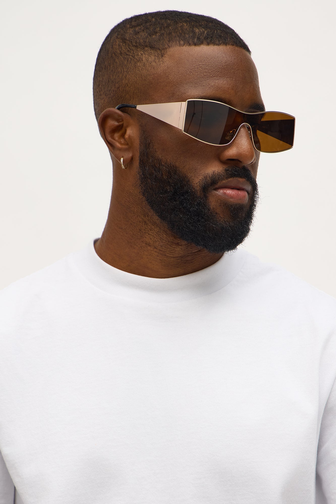 High Heat Round Metal Frame Sunglasses - Gold/combo