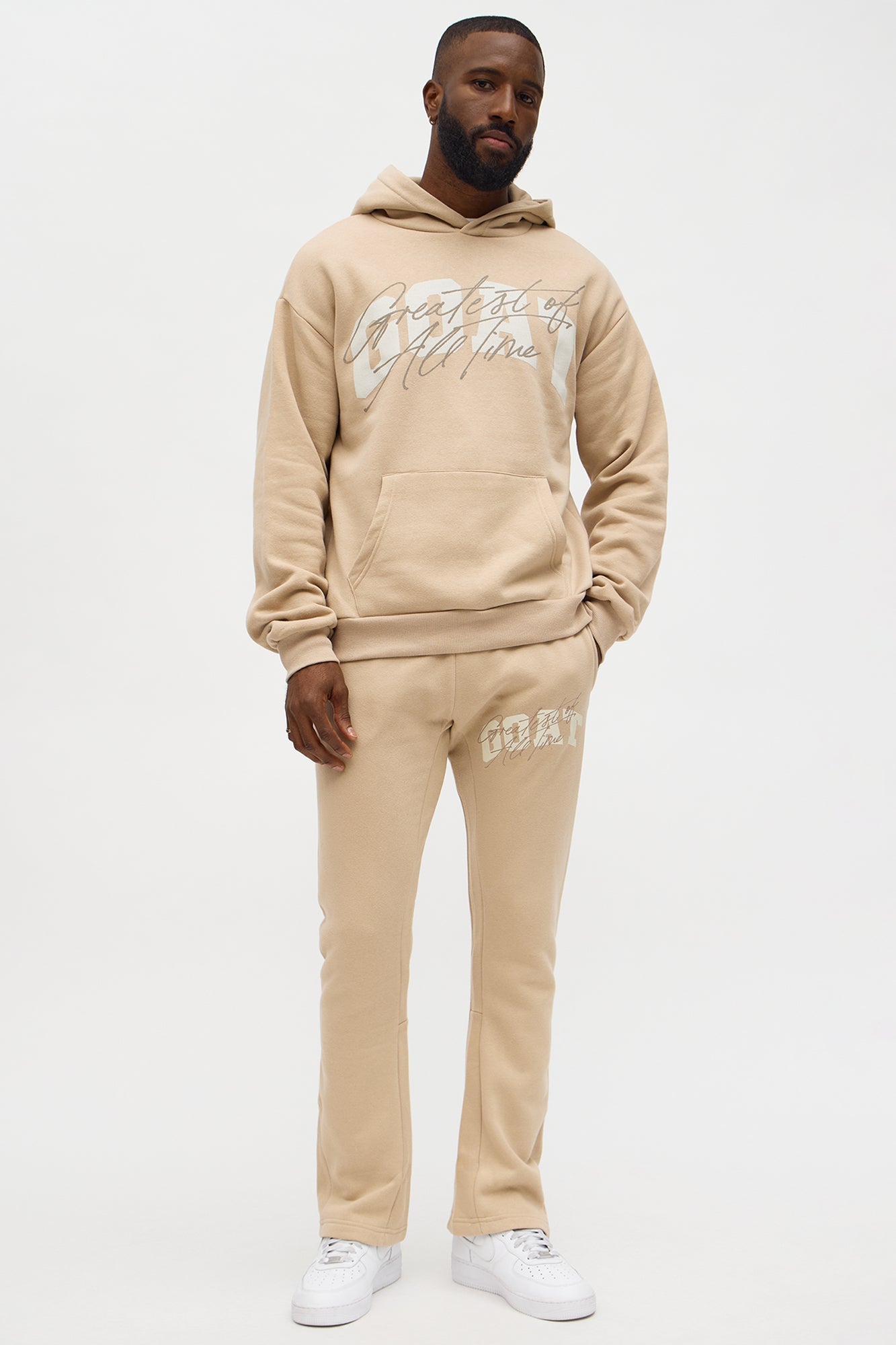 GOAT Signature Hoodie - Tan