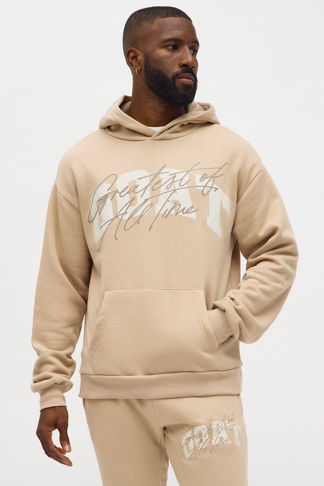 GOAT Signature Hoodie - Tan