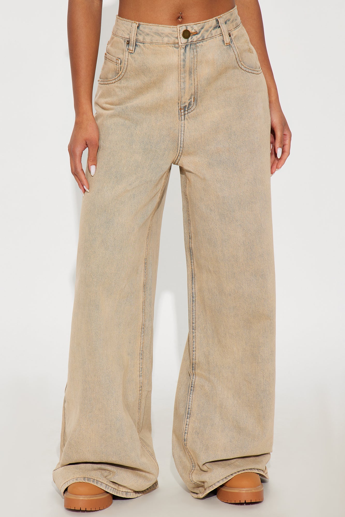 Rebound Tinted Baggy Jeans - Vintage Wash