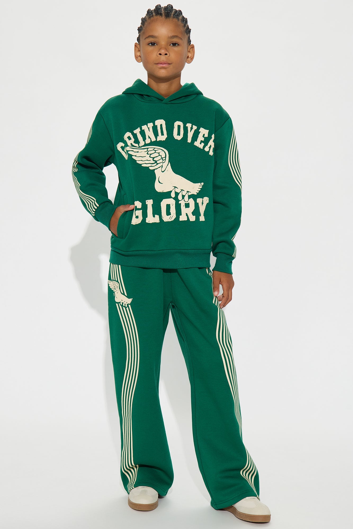 Mini Grind Over Glory Hoodie - Green