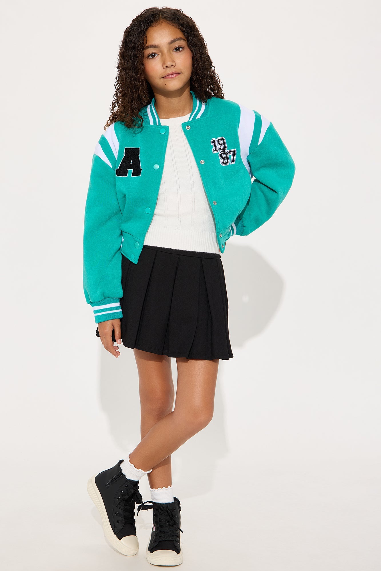Mini Games To Play Varsity Jacket - Blue/combo