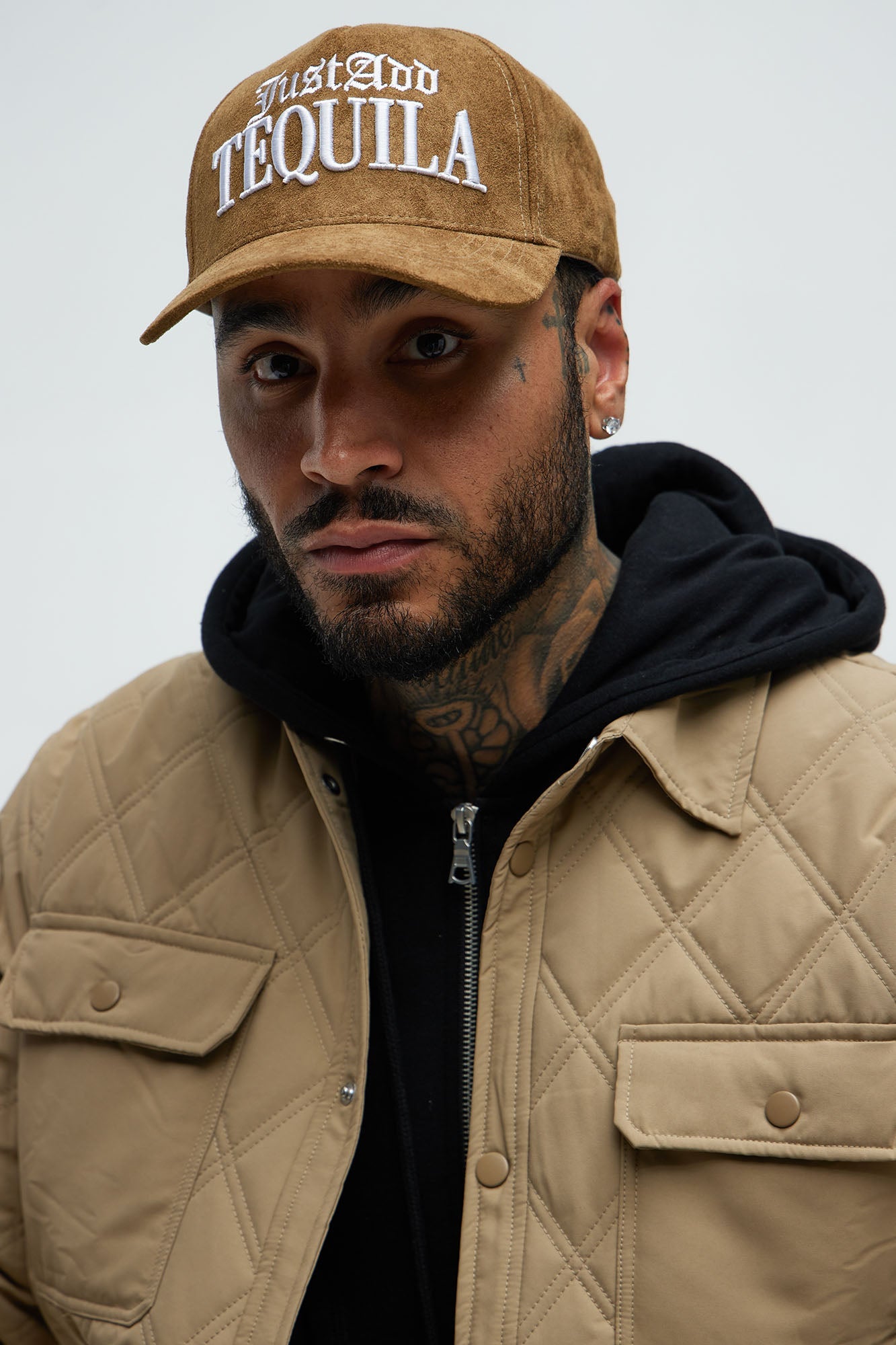 Just Add Tequila Snapback Hat - Khaki