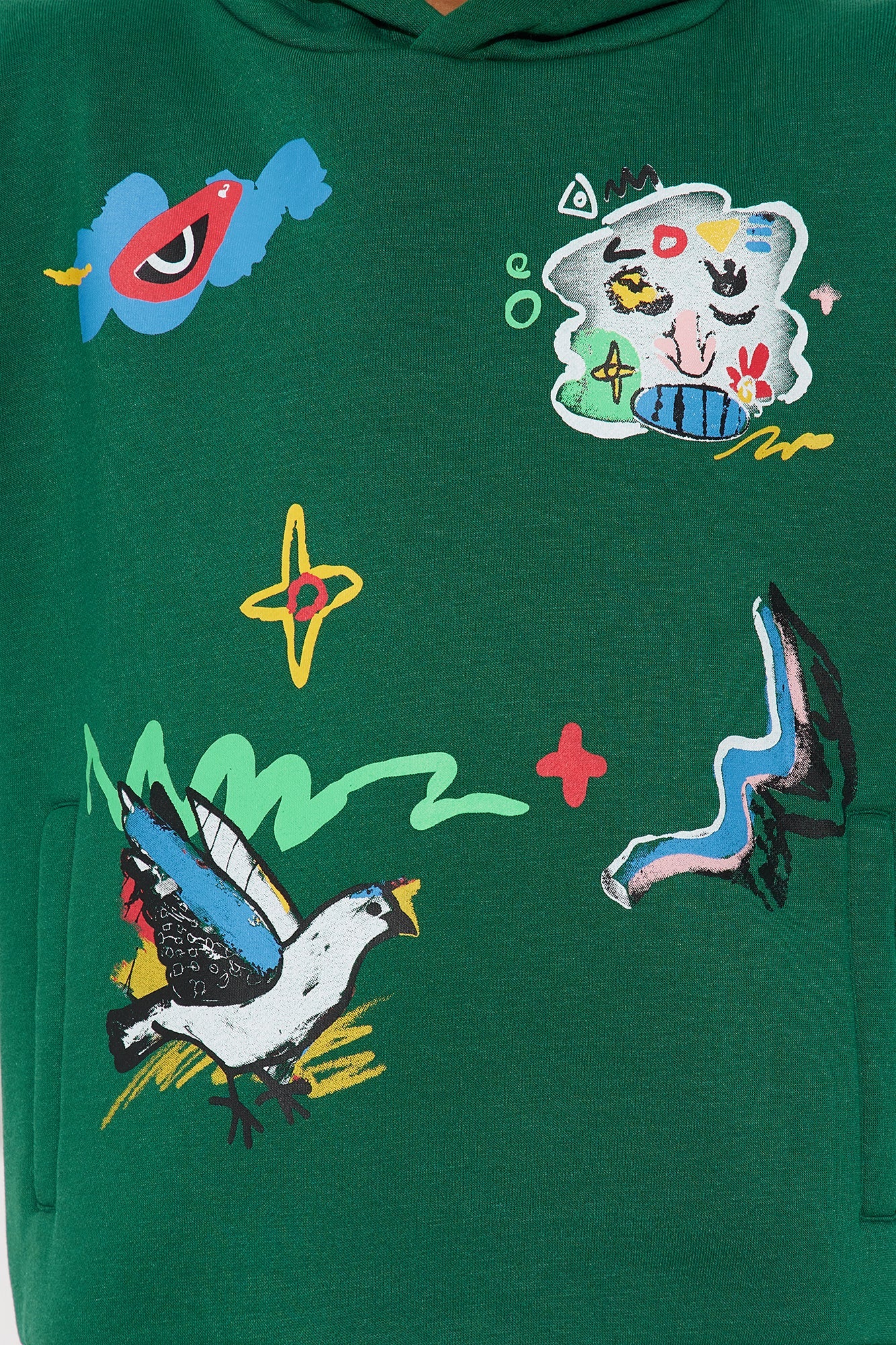 Mini Make Art Hoodie - Green