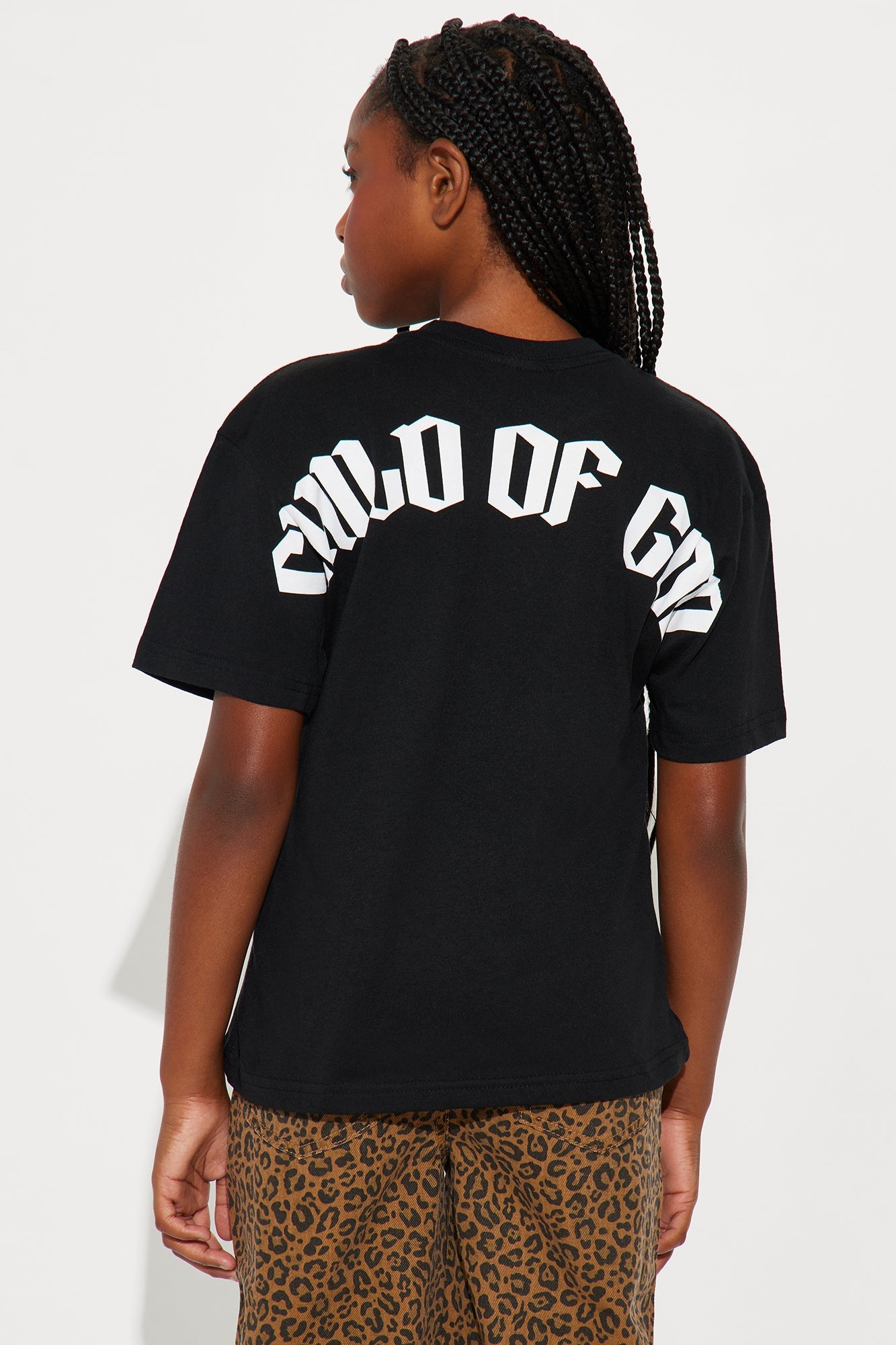 Mini Child Of God Tee - Black/combo