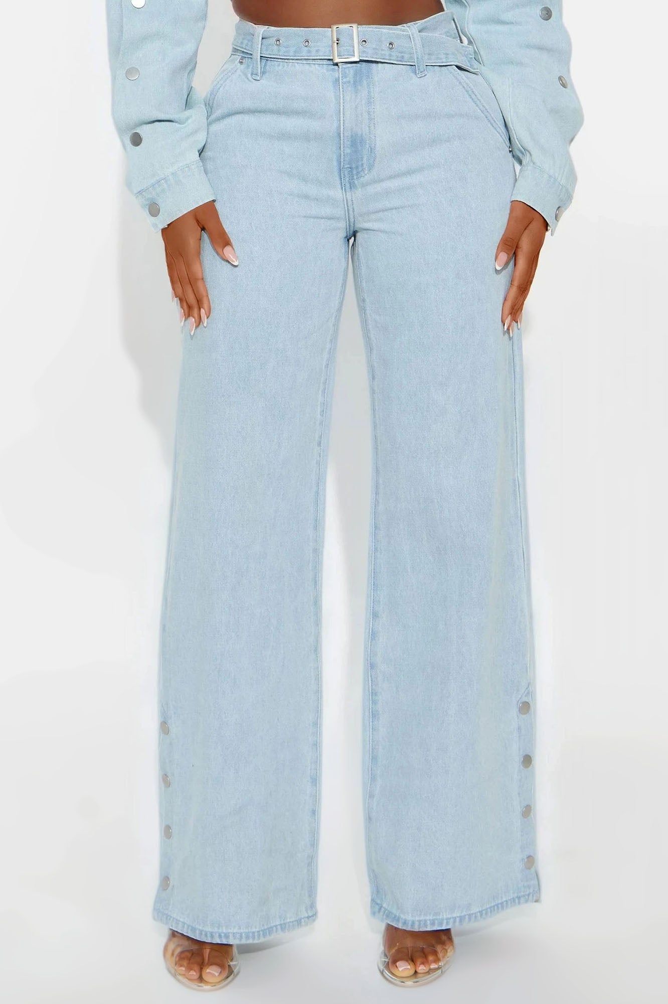 Cambridge High Rise Jeans - Light Wash