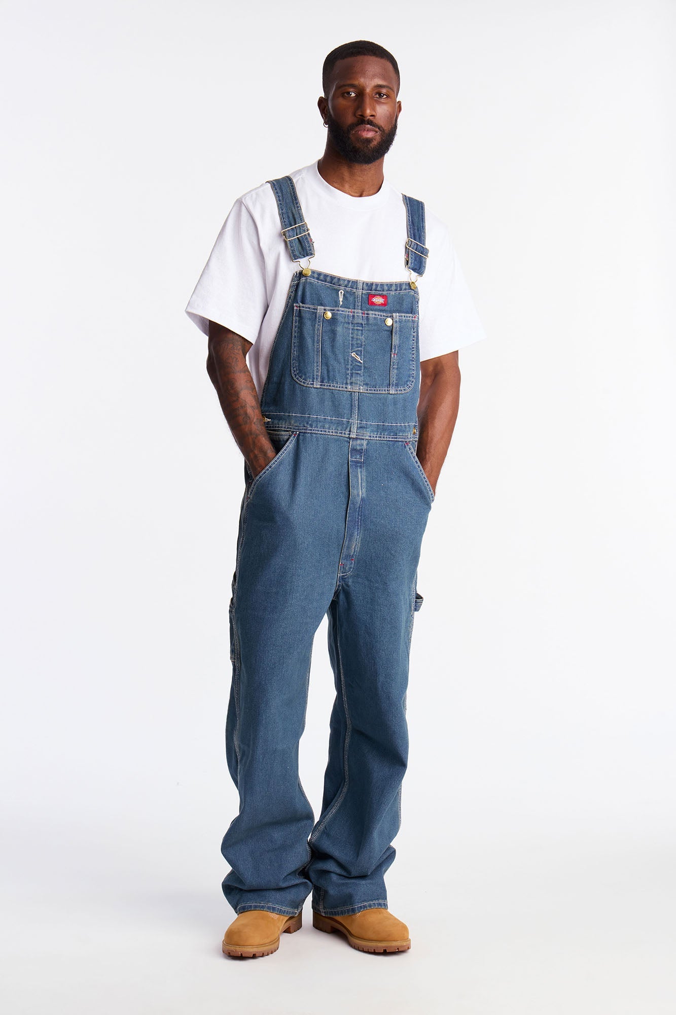 Dickies Denim Overall - Medium Wash