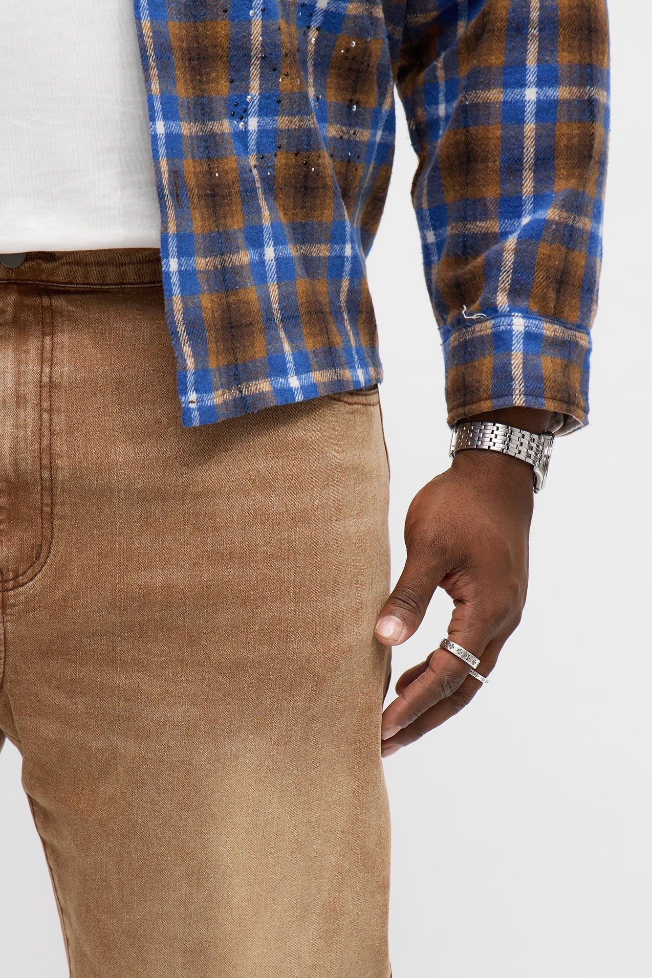Mercer Slim Stretch Jean - Brown