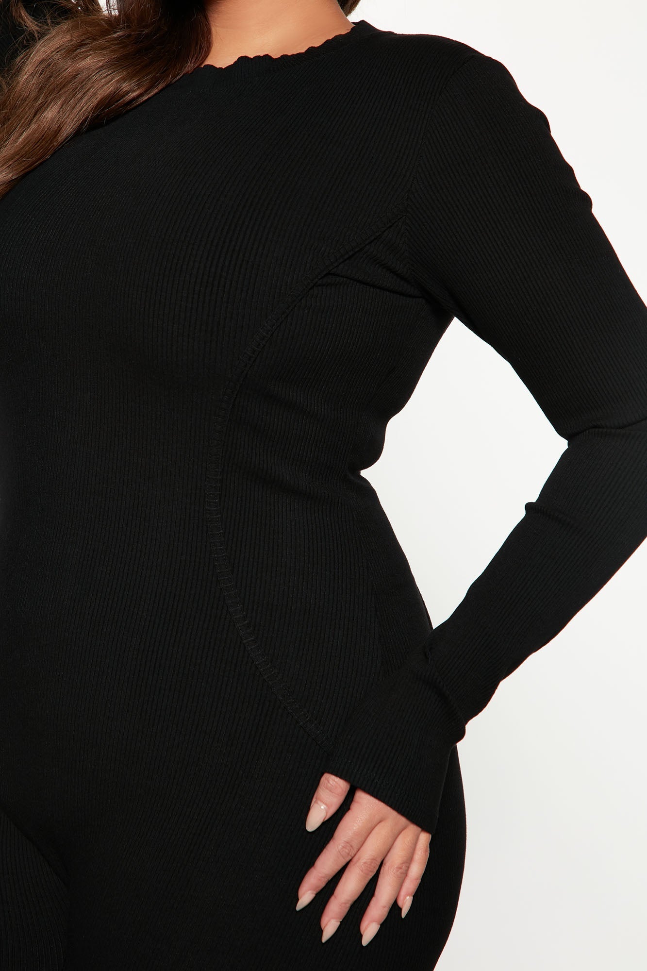 Keaton Snatched Jumpsuit - Black