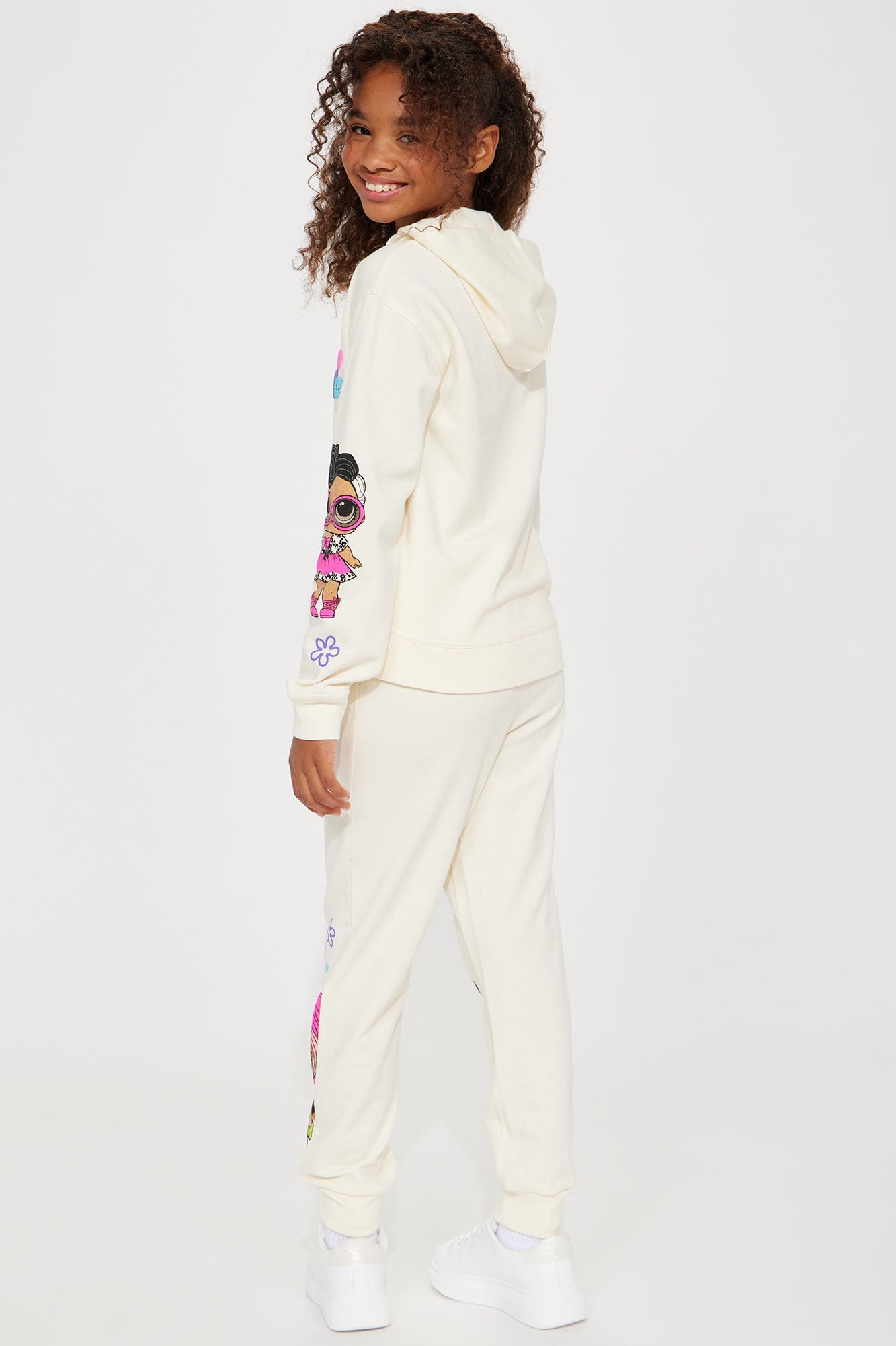 Mini LOL Surprise Happy Thoughts Fleece Jogger Set - Ivory