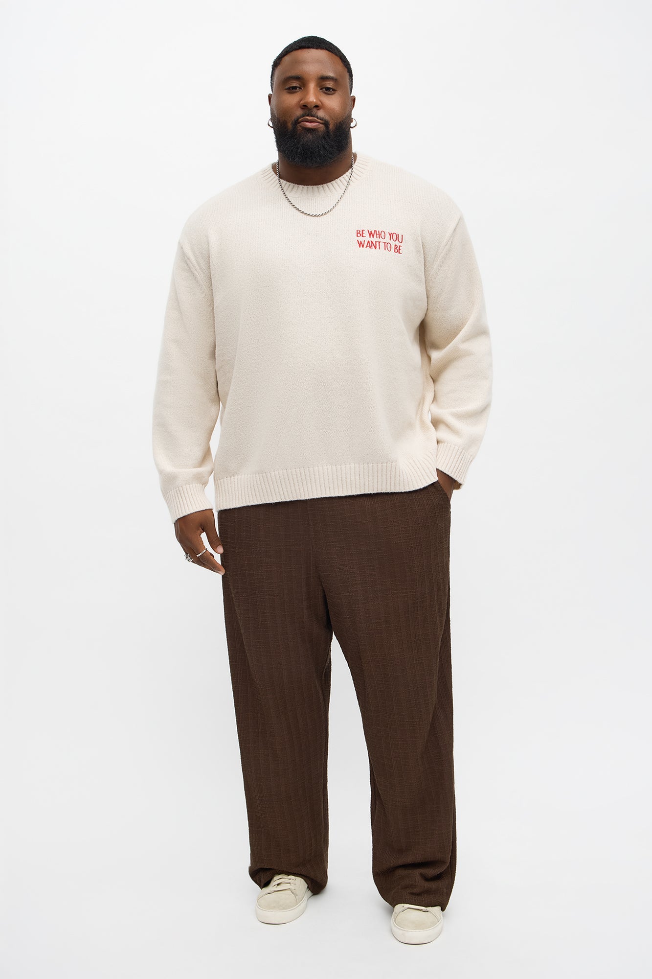 Untold Truth Sweater - Cream