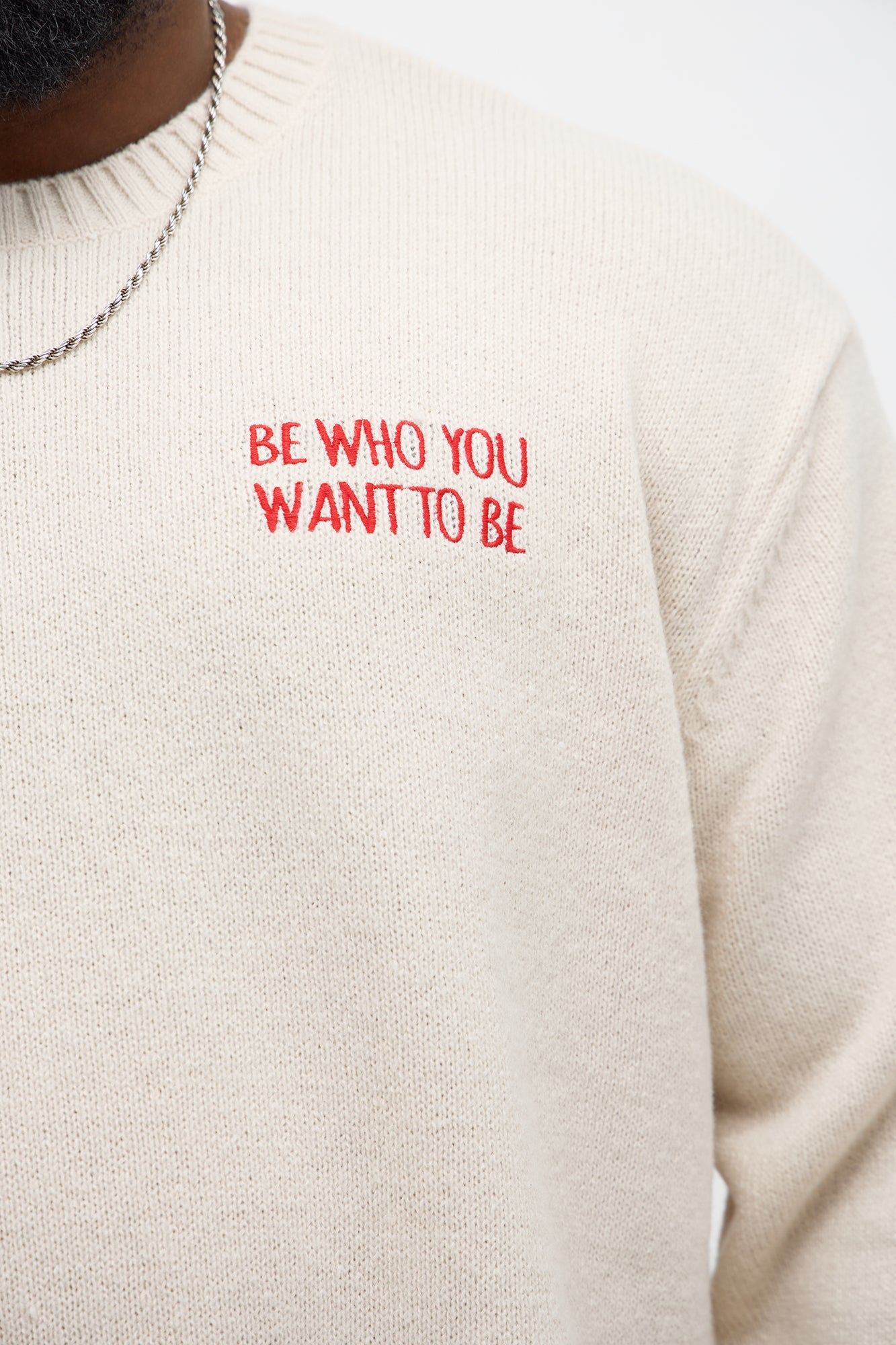 Untold Truth Sweater - Cream