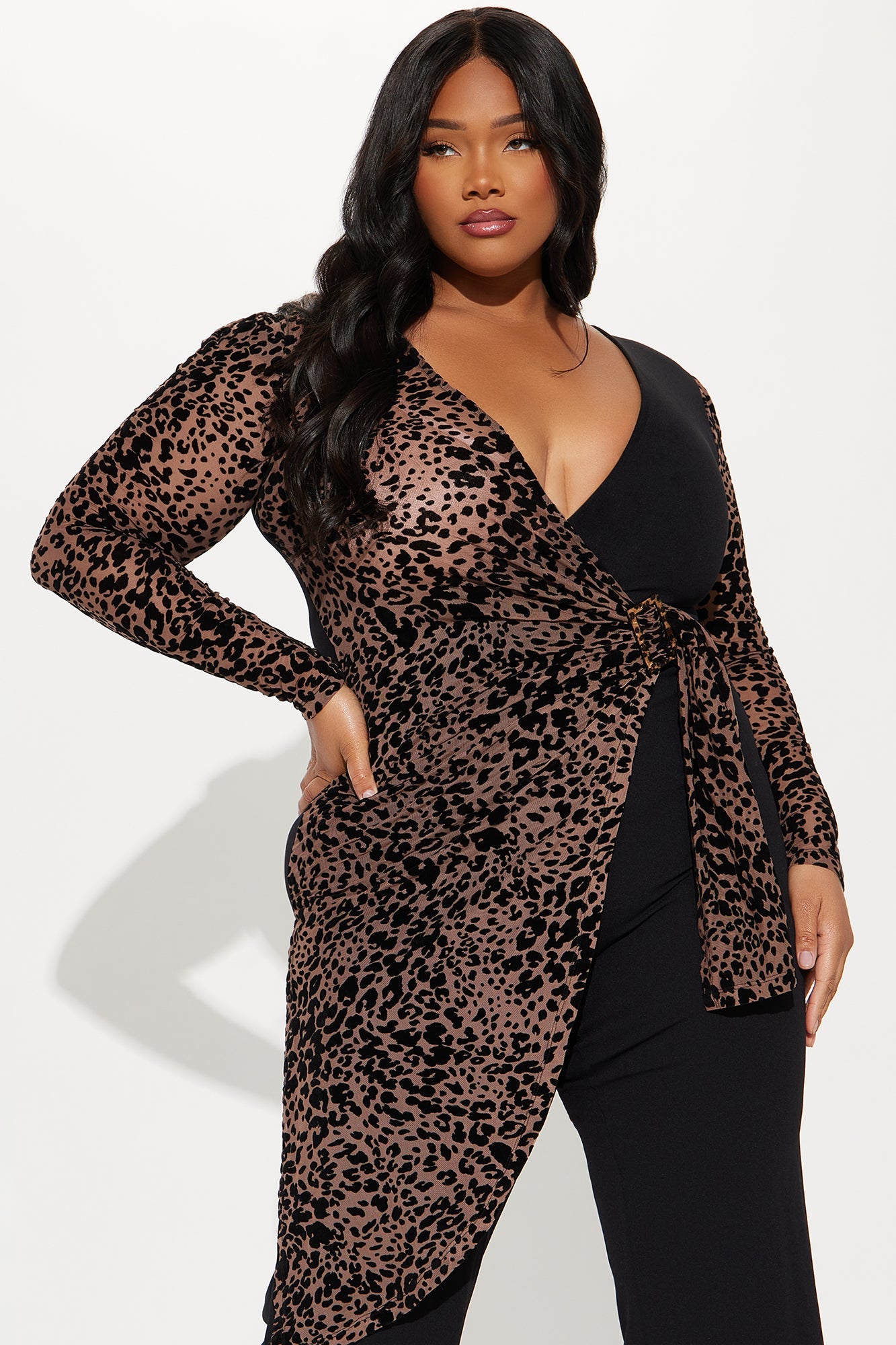 Handle Business Jumpsuit - Black/combo