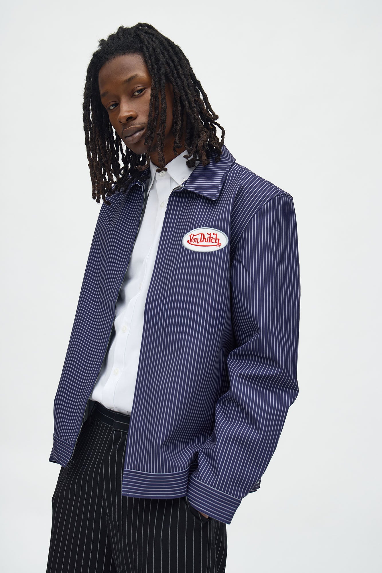 Von Dutch Mechanic Jacket - Navy