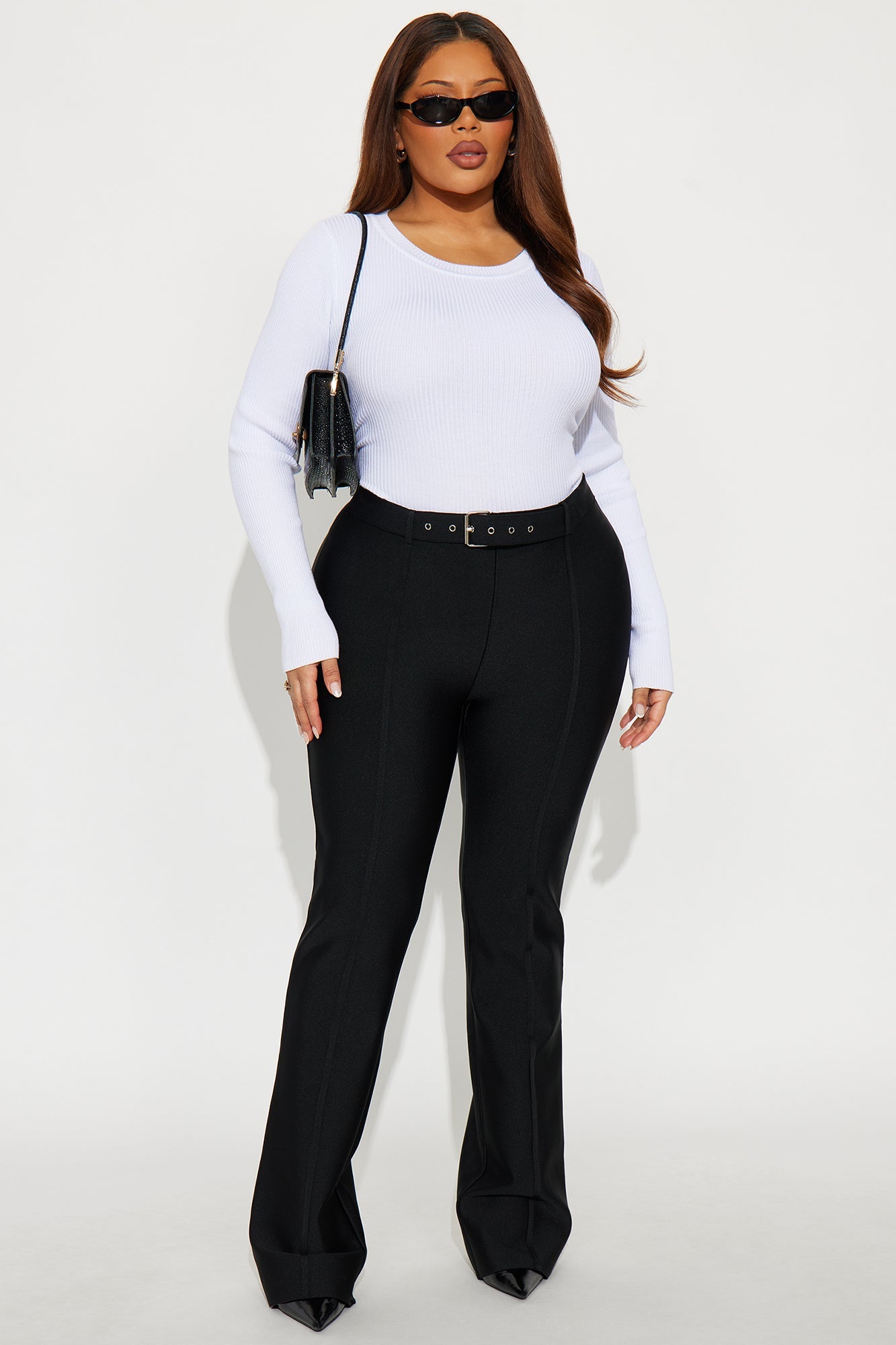 Alena Straight Bandage Pant 33 - Black