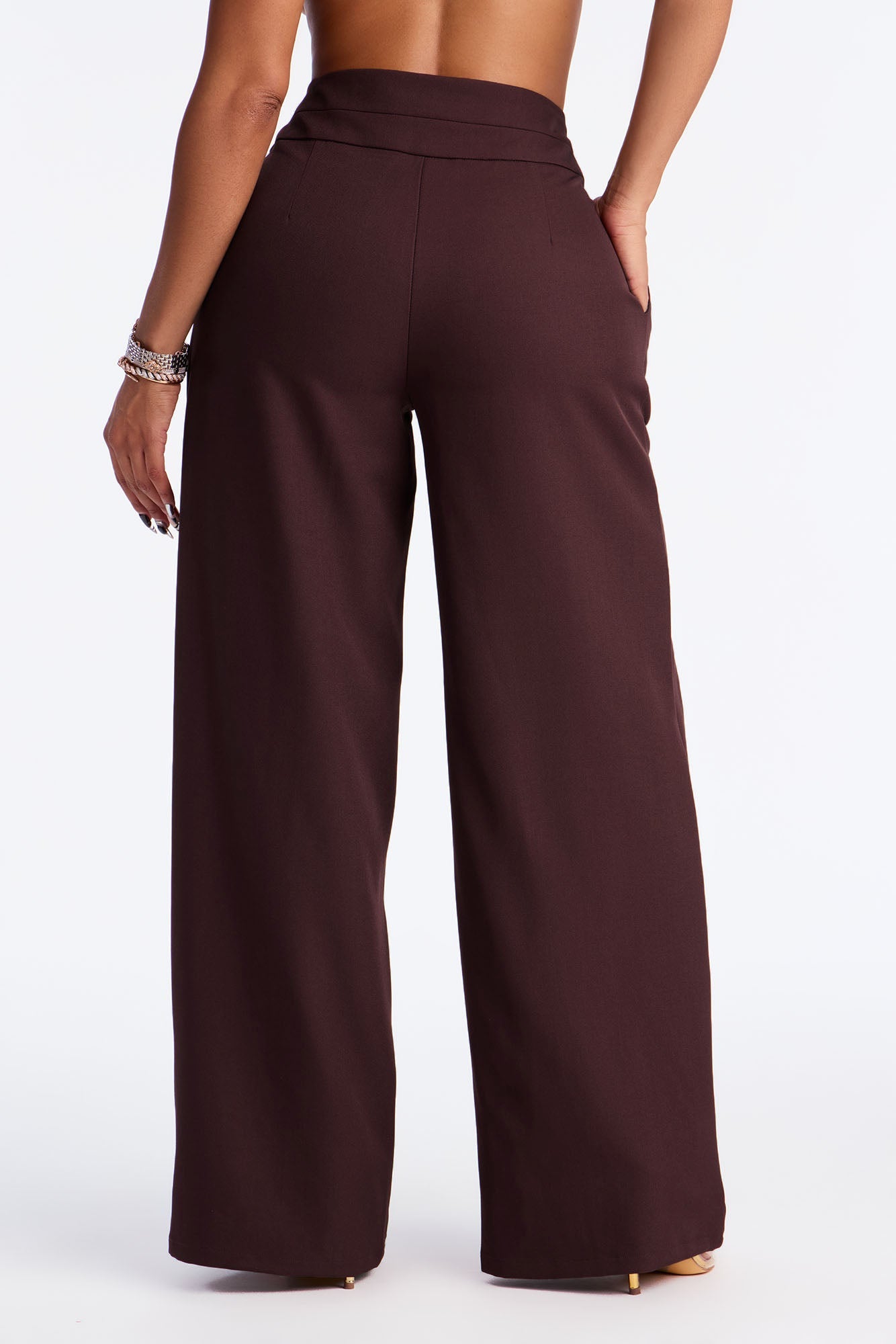 Power Pose Trouser Pant 32″ - Wine