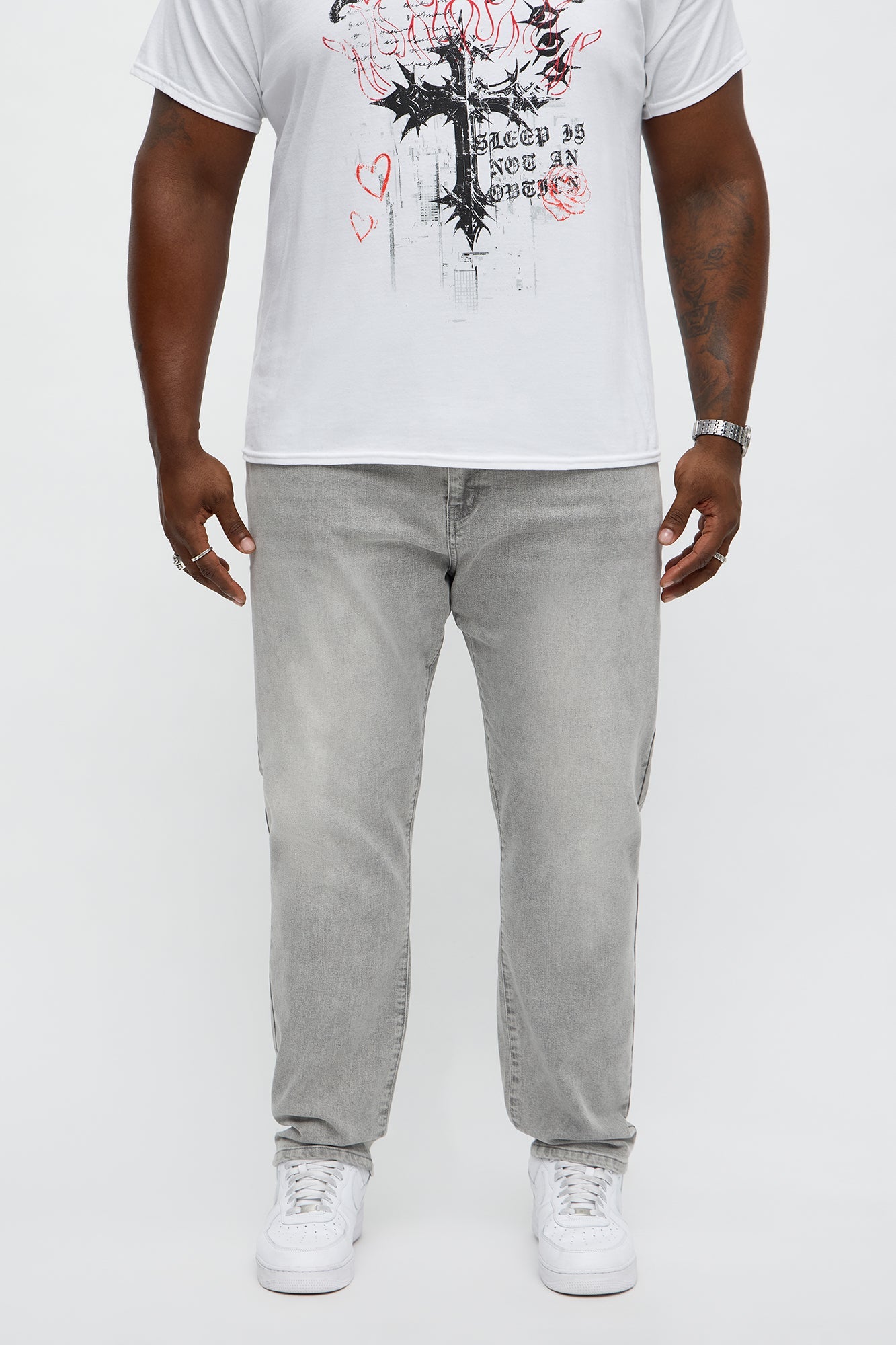 Mercer Slim Stretch Jean - Grey