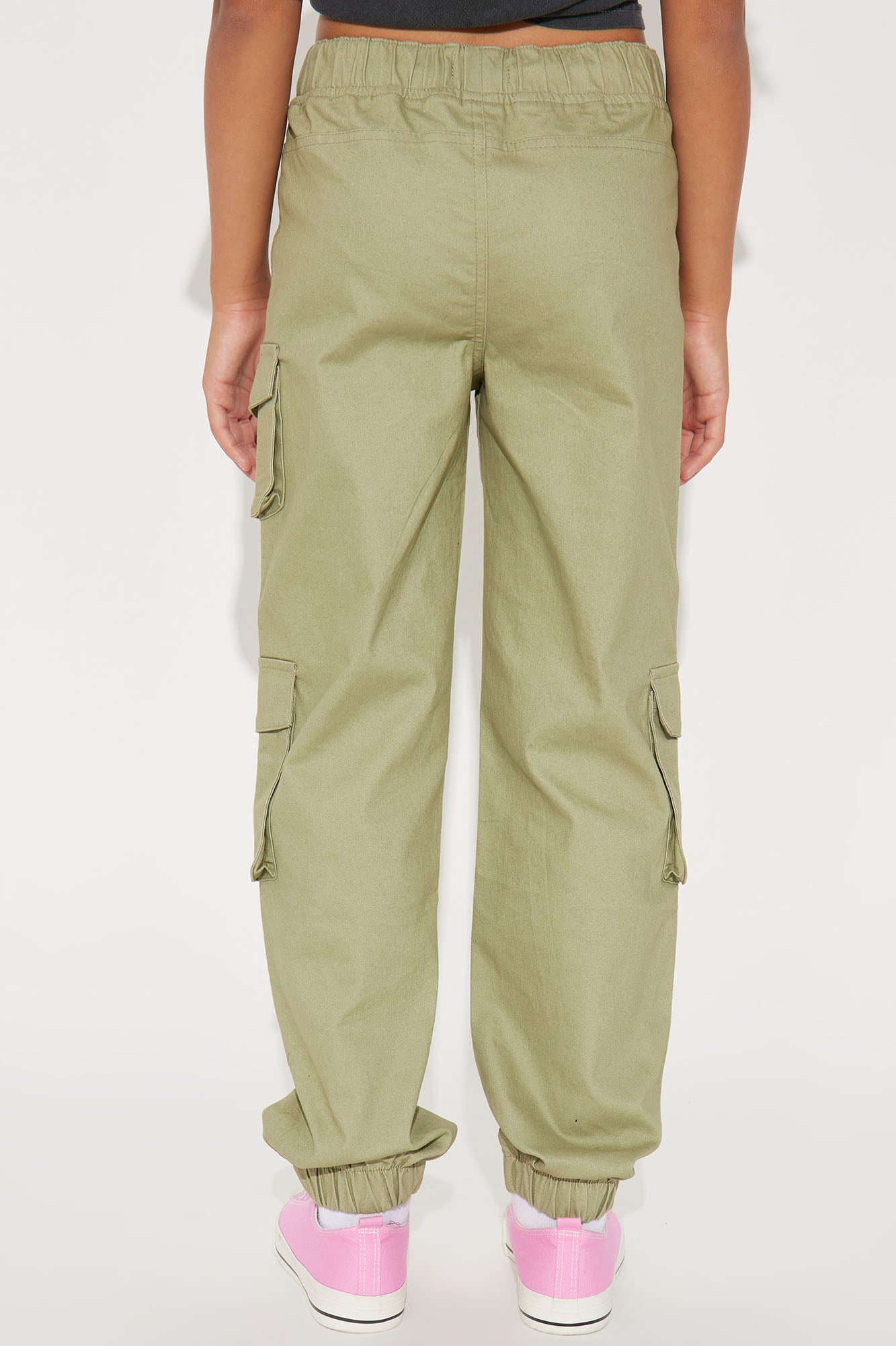 Mini Mariah Cargo Jogger Pant - Sage