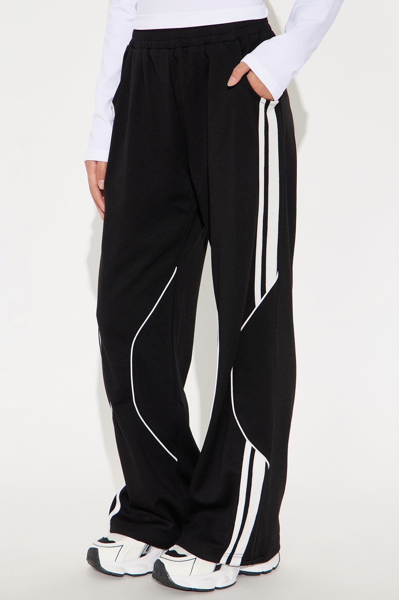 Mini Jax Wide Leg Pants - Black/combo