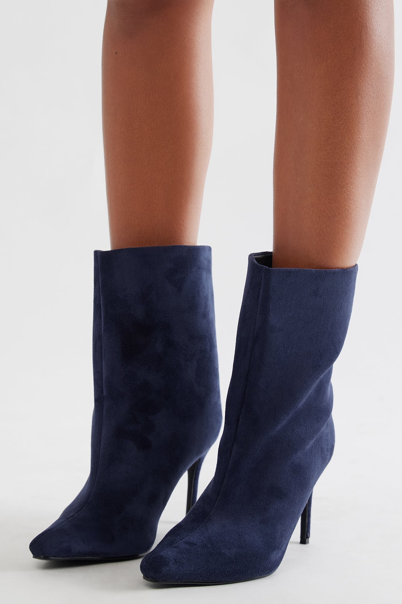 Sabelle Stiletto Booties - Blue