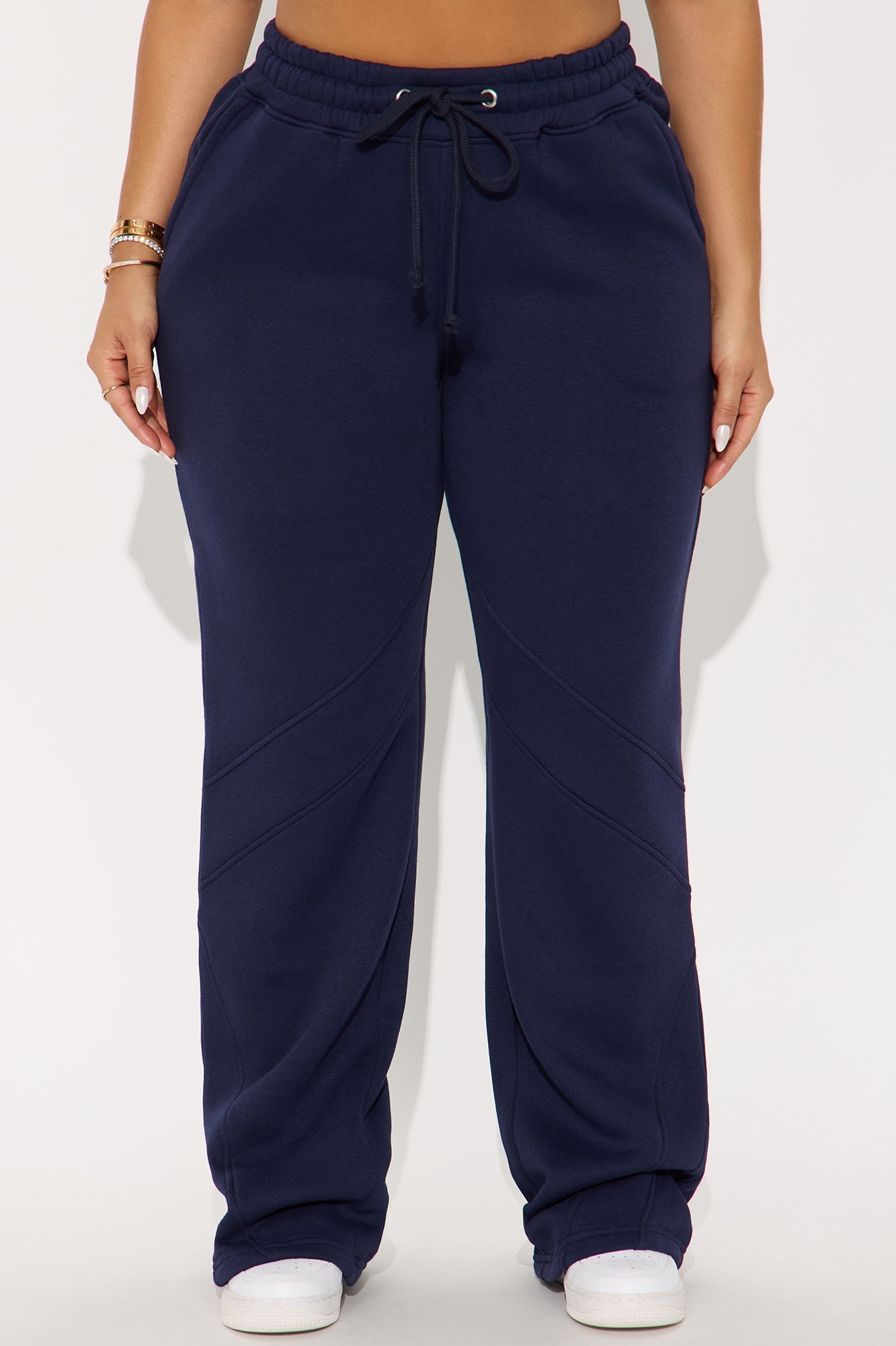 Kelcey Fleece Lounge Pant - Navy