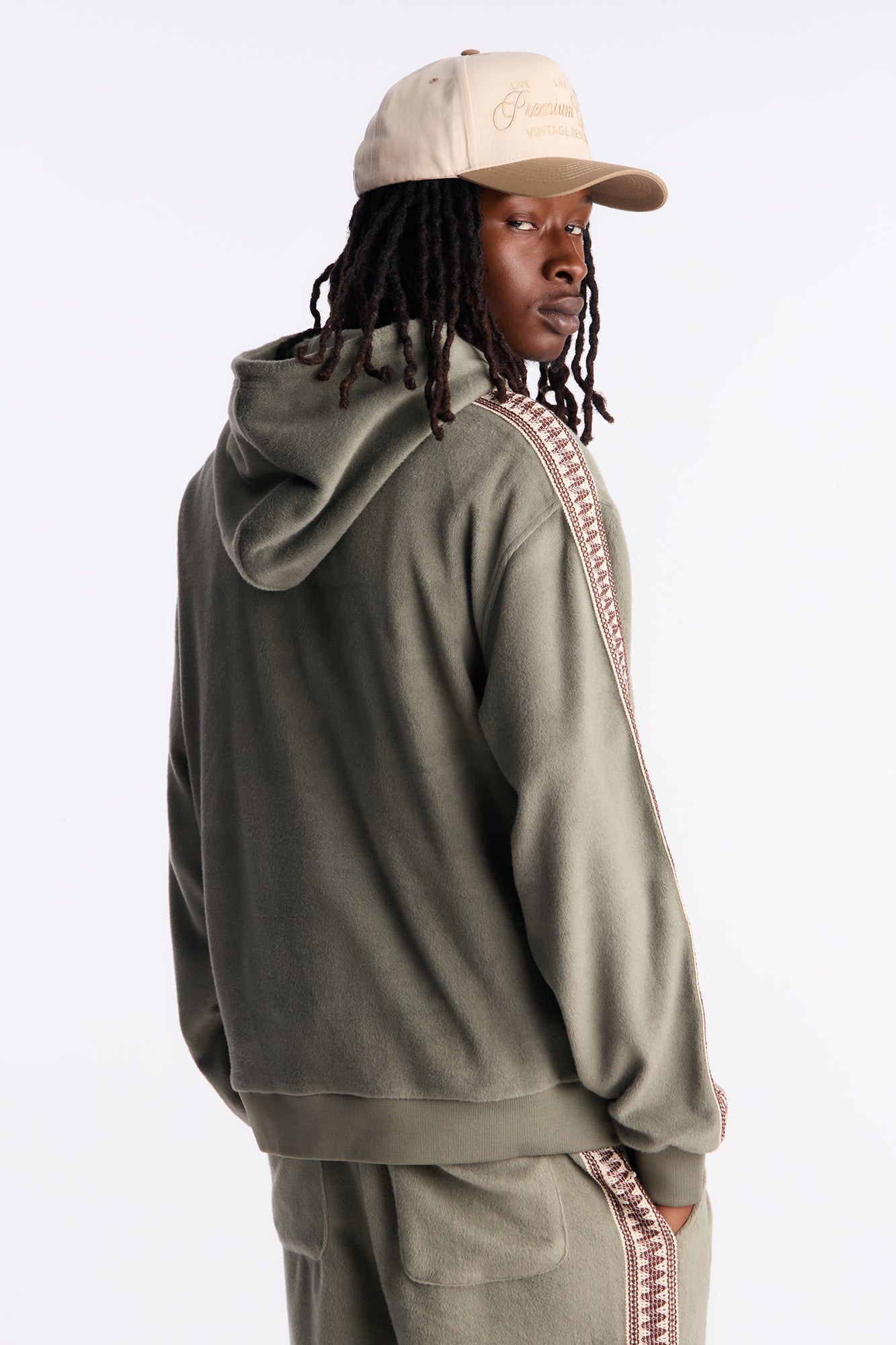 Wooley Taped Hoodie - Green