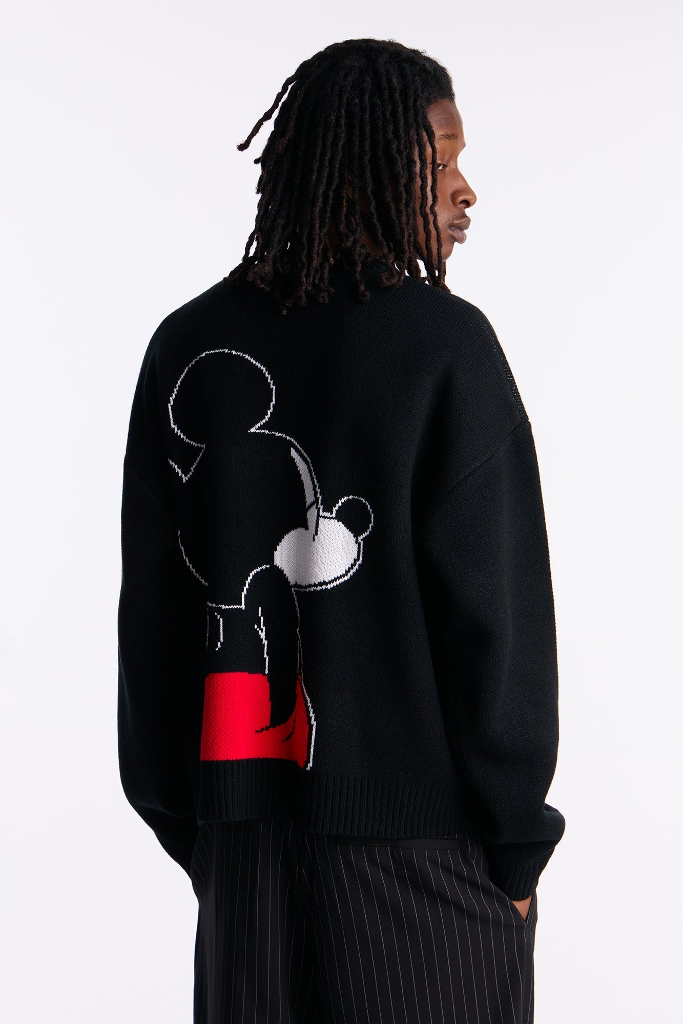 Disney Mickey Chill Mode Sweater - Black
