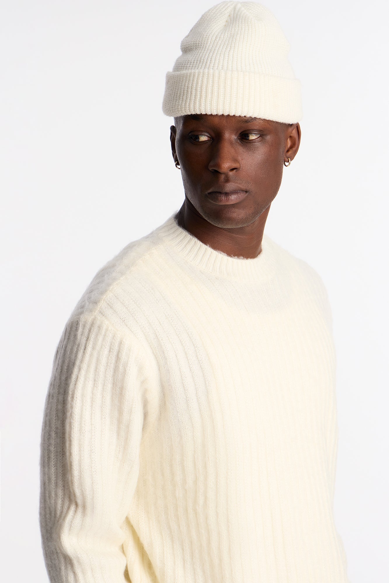 On My Way Crew Neck Sweater - Off White