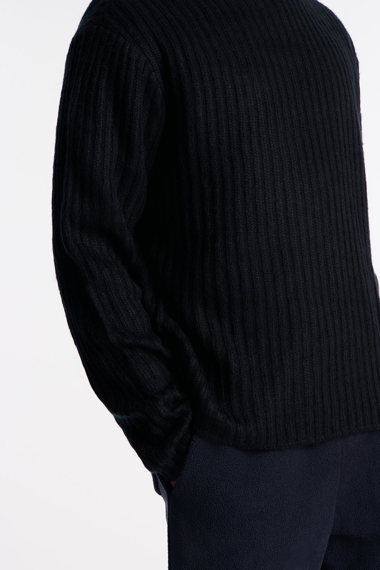 On My Way Crew Neck Sweater - Black