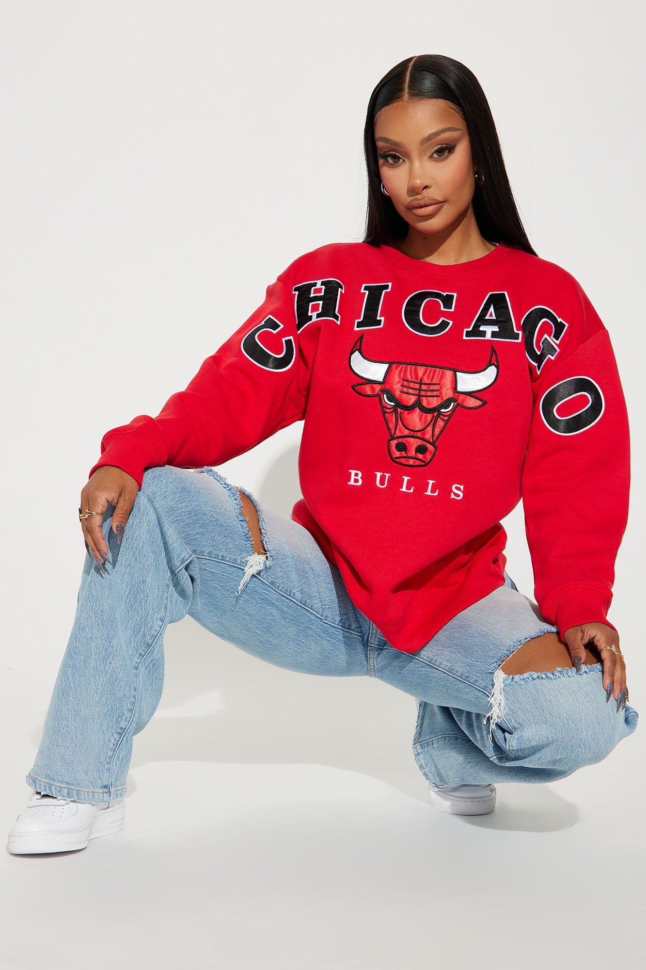 Chicago Bulls Sweatshirt - Red