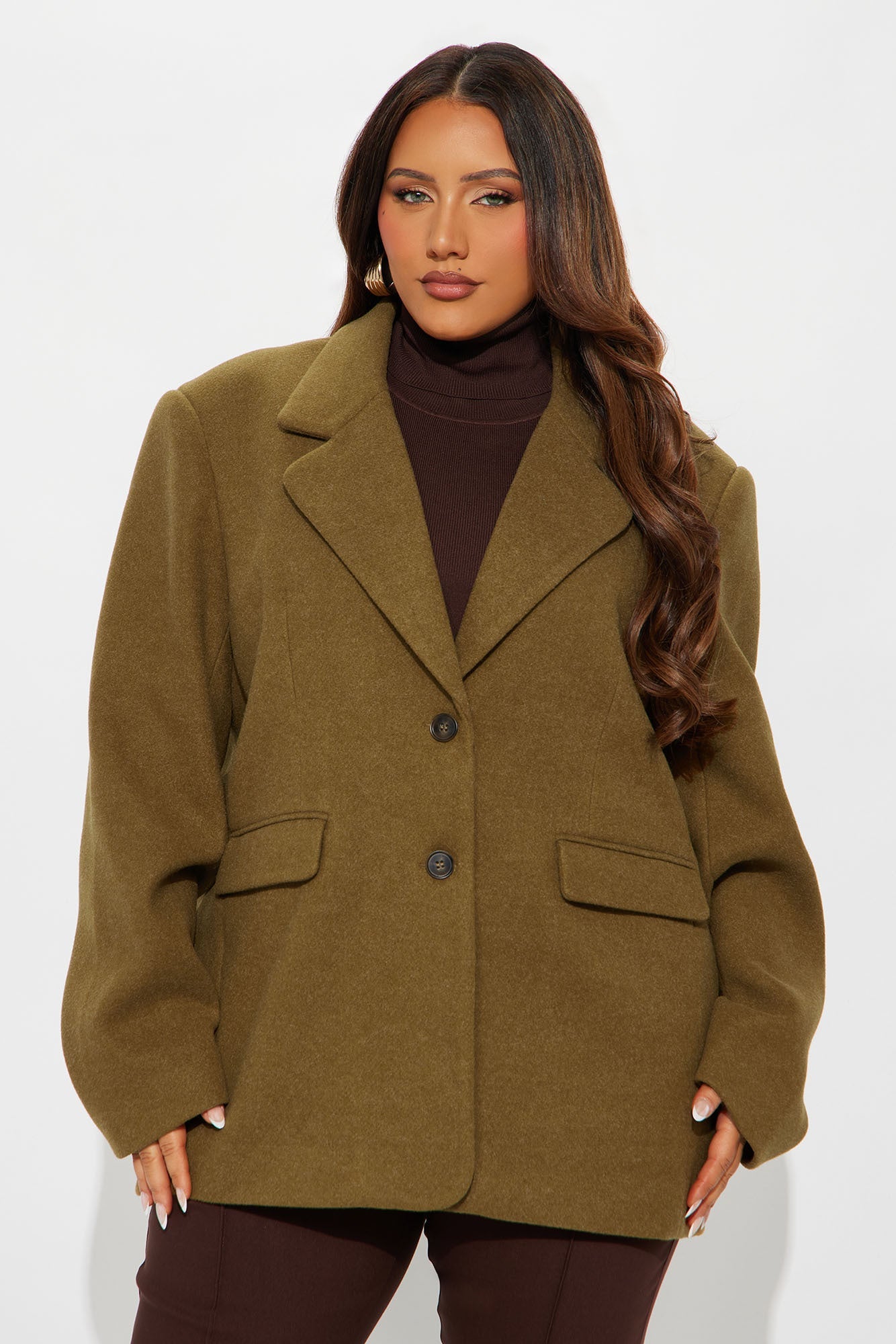 Old Money Moves Blazer - Olive