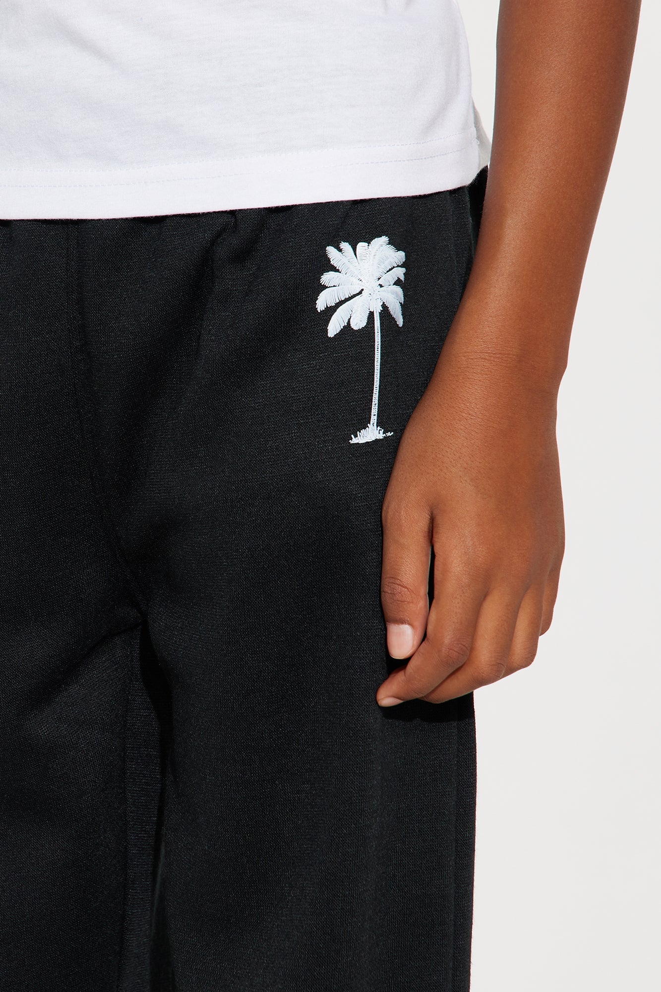 Mini Blessed Angel Jogger Pant Set - White/combo