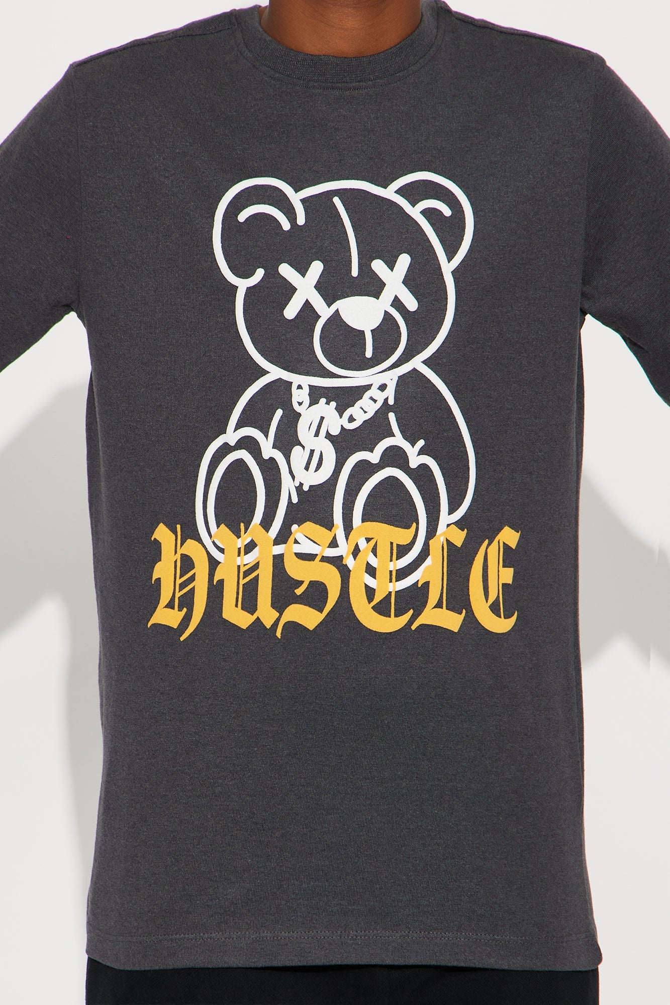 Mini Hustling Since Birth Short Sleeve Tee - Black