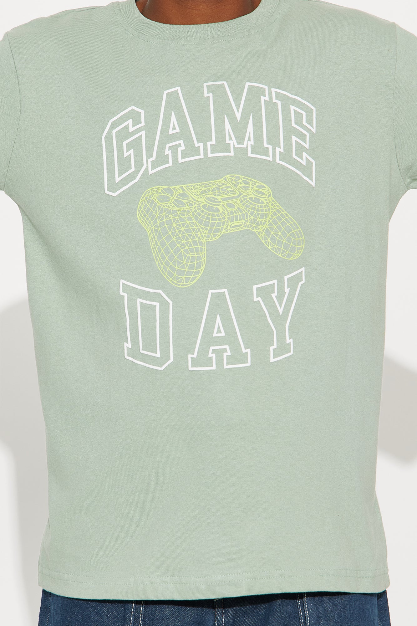 Mini Game Day Short Sleeve Tee - Green