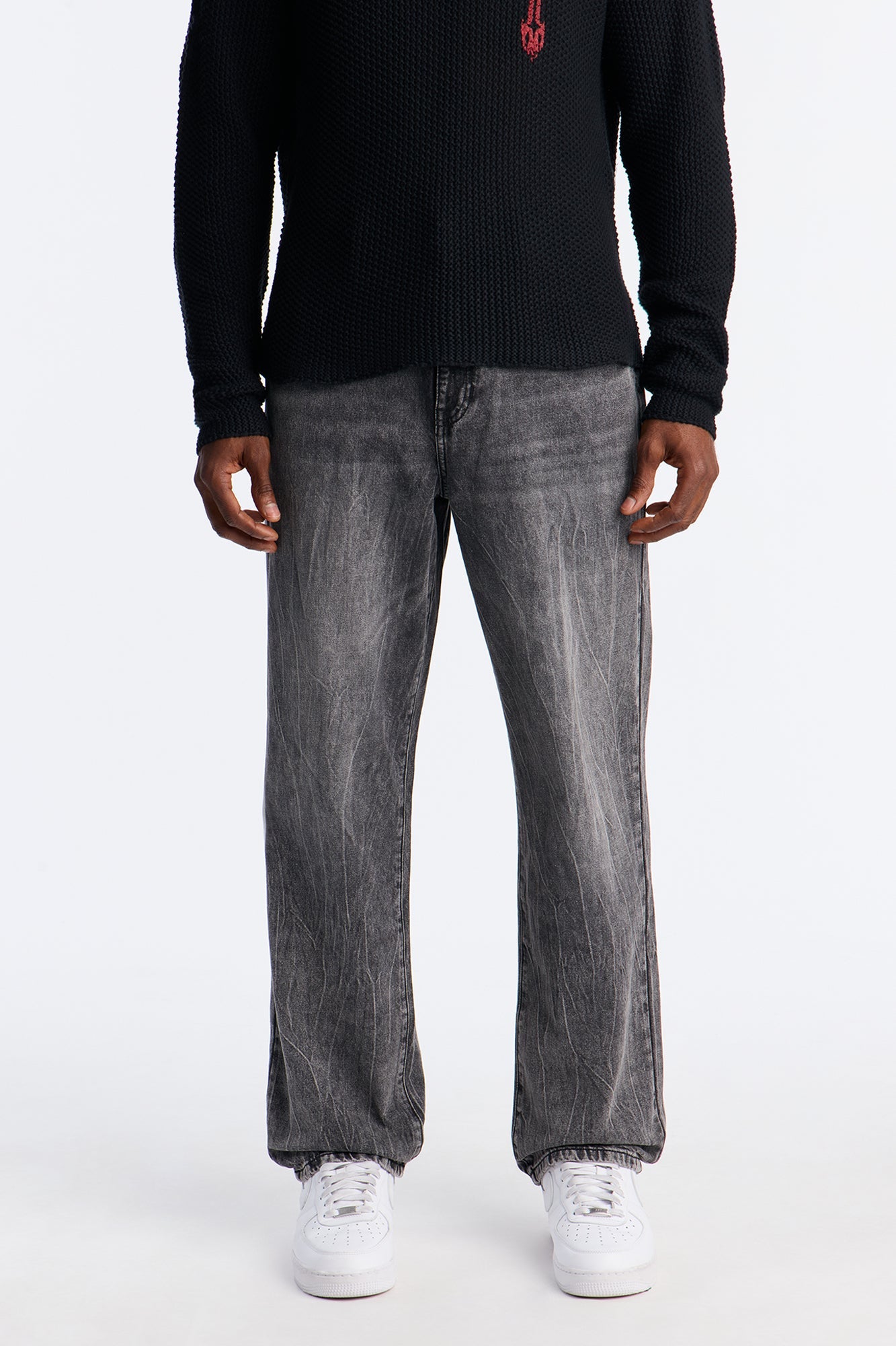 Straight Sleep In Jean - Black Wash