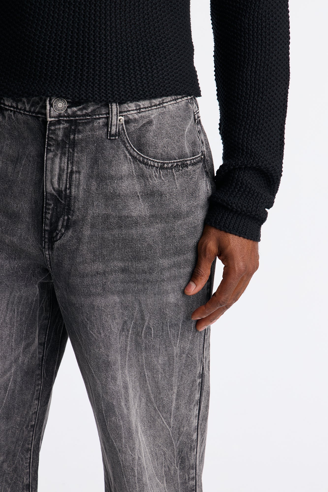 Straight Sleep In Jean - Black Wash